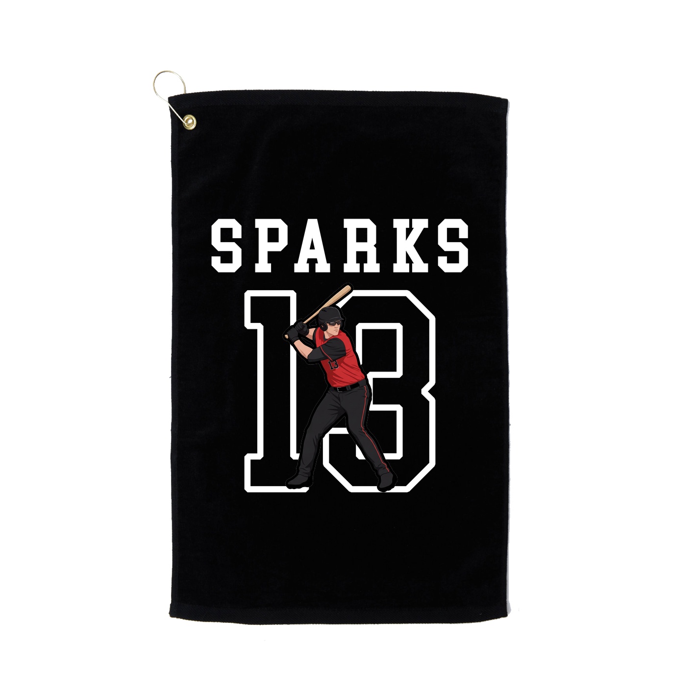Golf Towel — Shirsey in Black