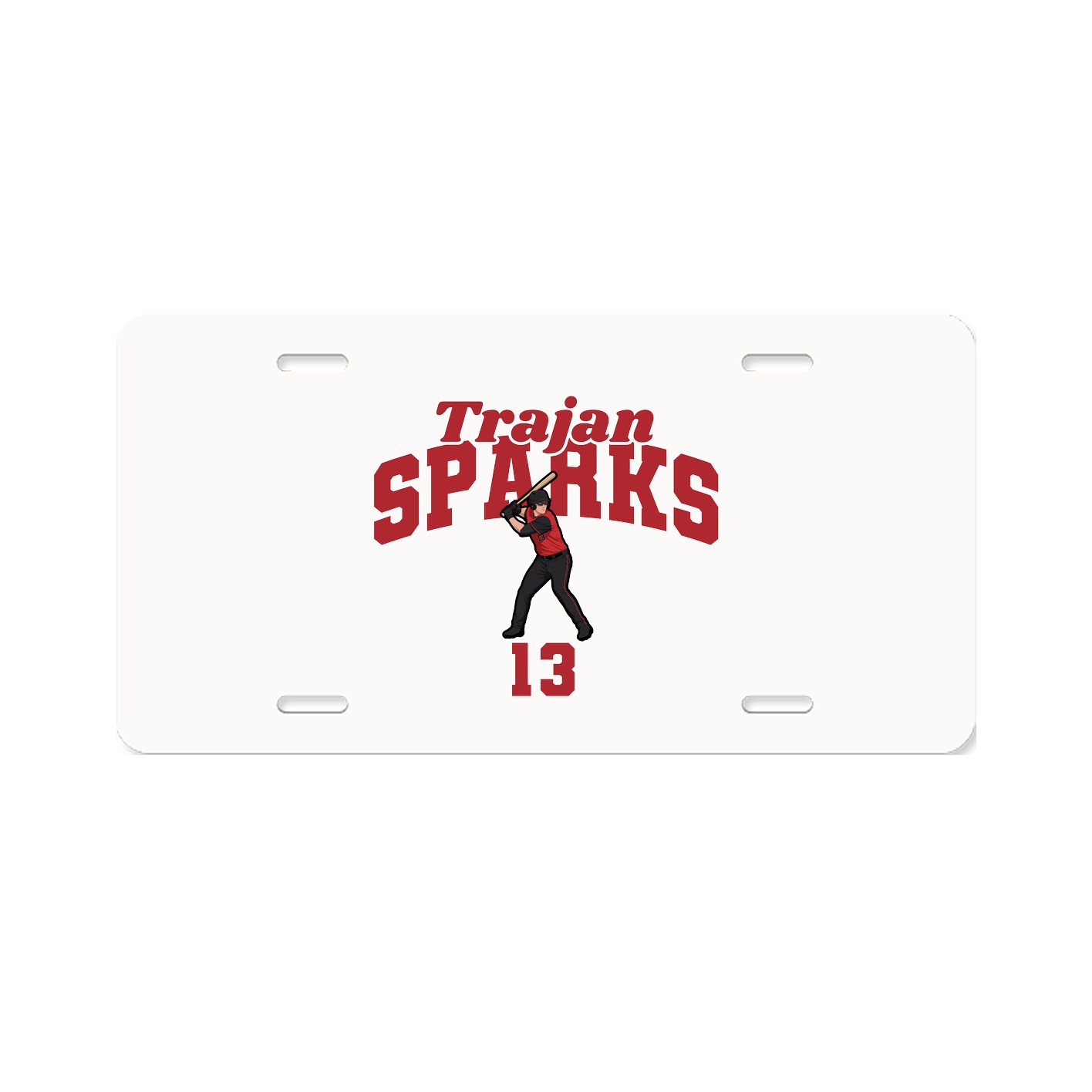 License Plate — Signature Arch in Classic