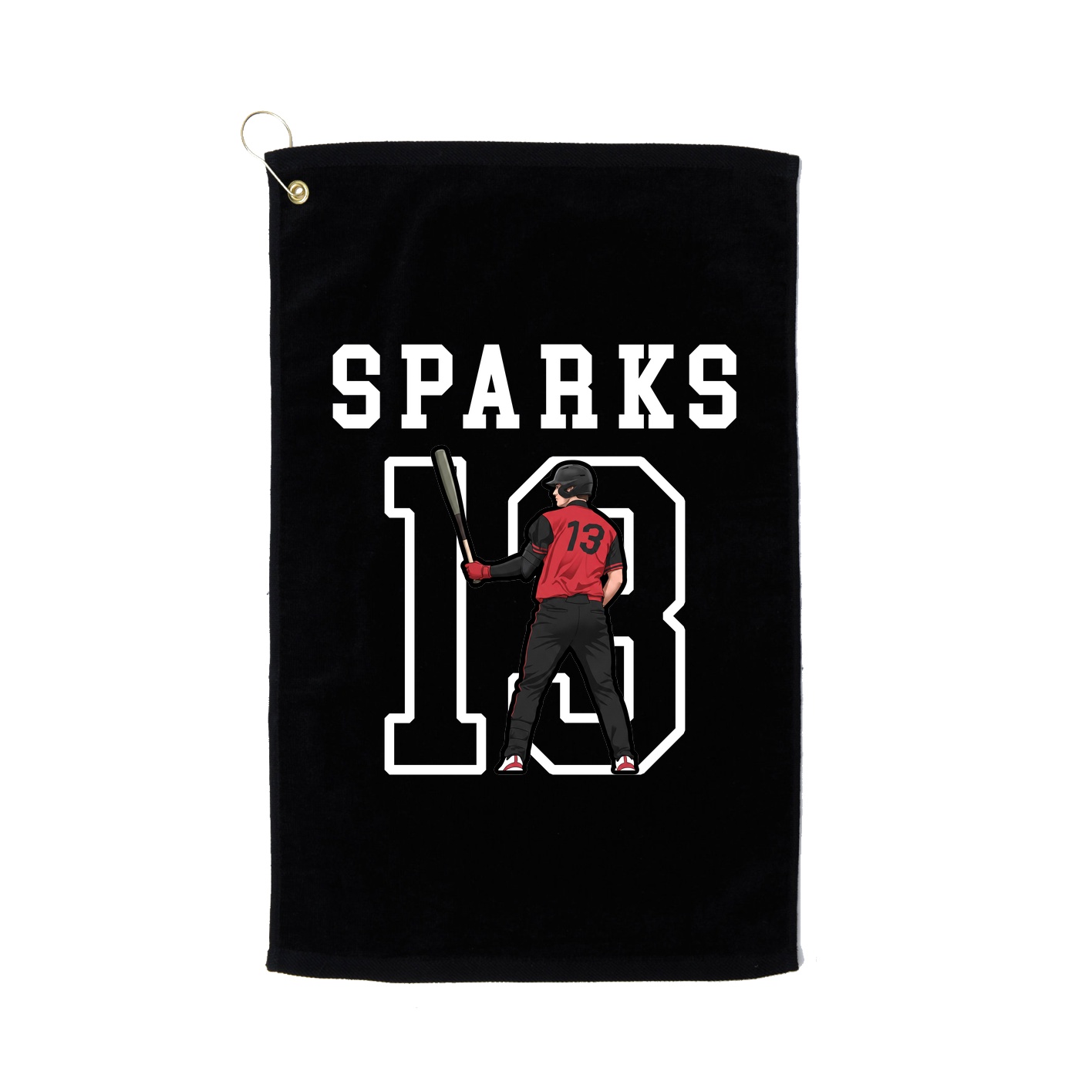 Golf Towel — Shirsey in Black