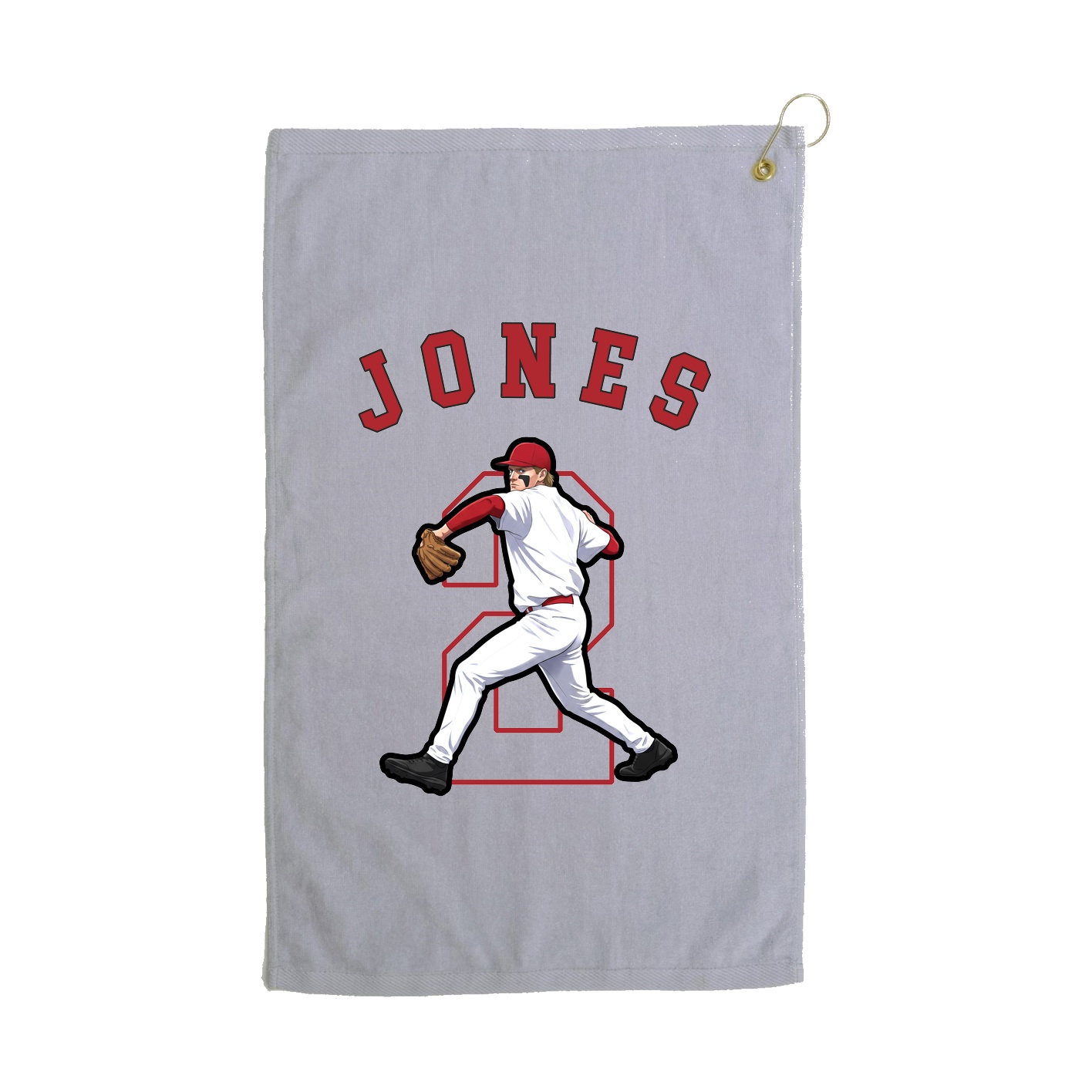 Golf Towel — Shirsey Arch in Grey