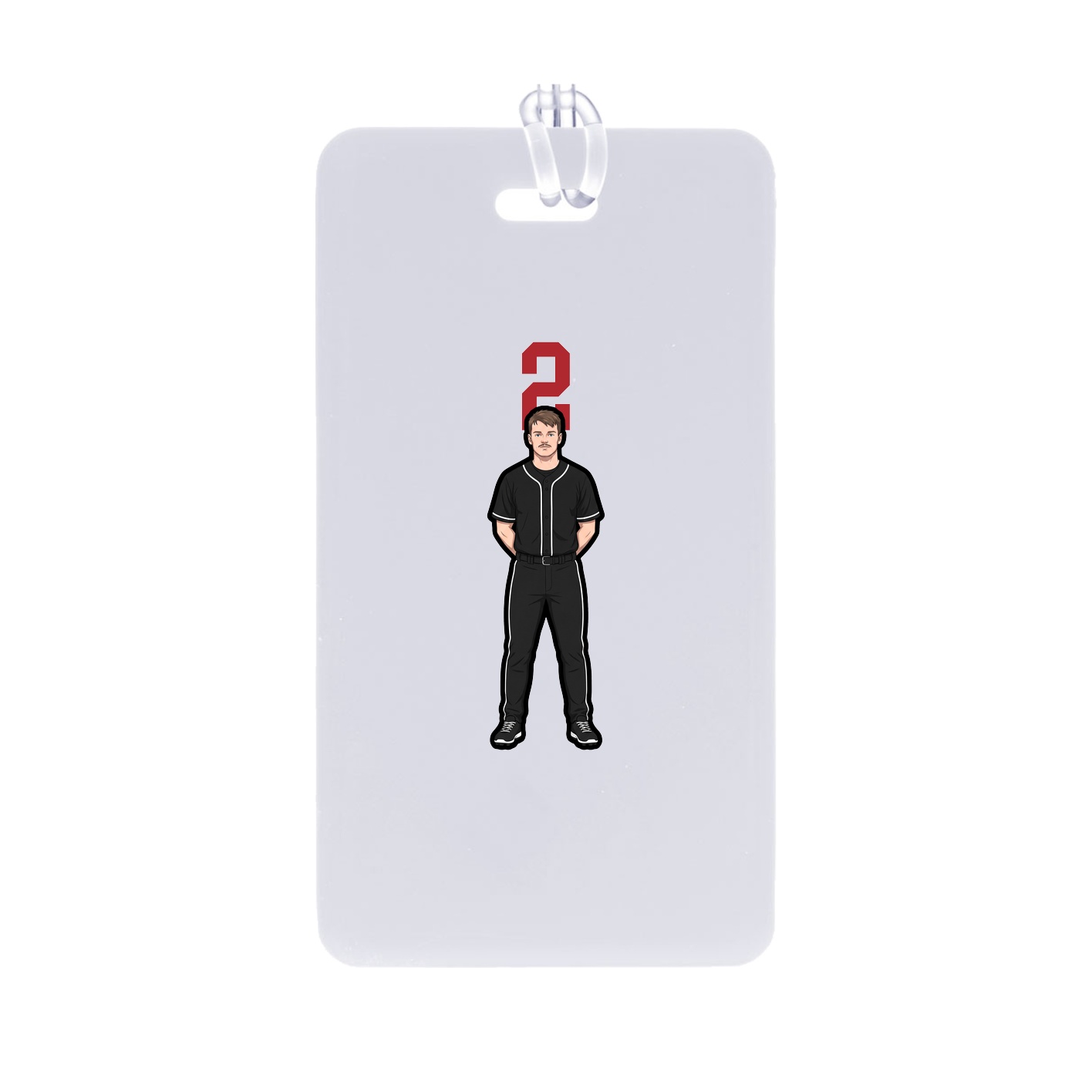 Bag Tag — Number Top in Classic