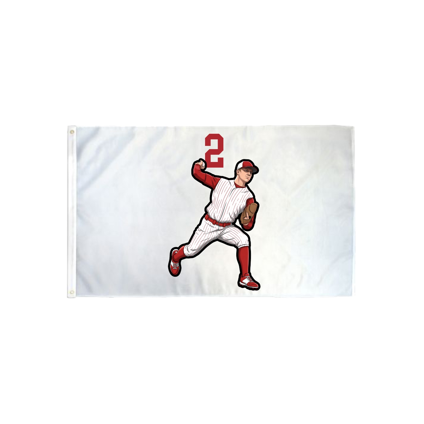3x5 Flag — Number Top in Classic