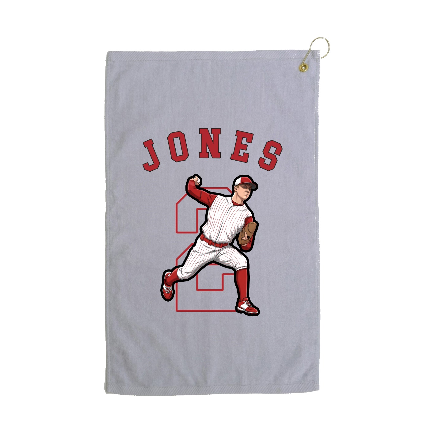 Golf Towel — Shirsey Arch in Grey
