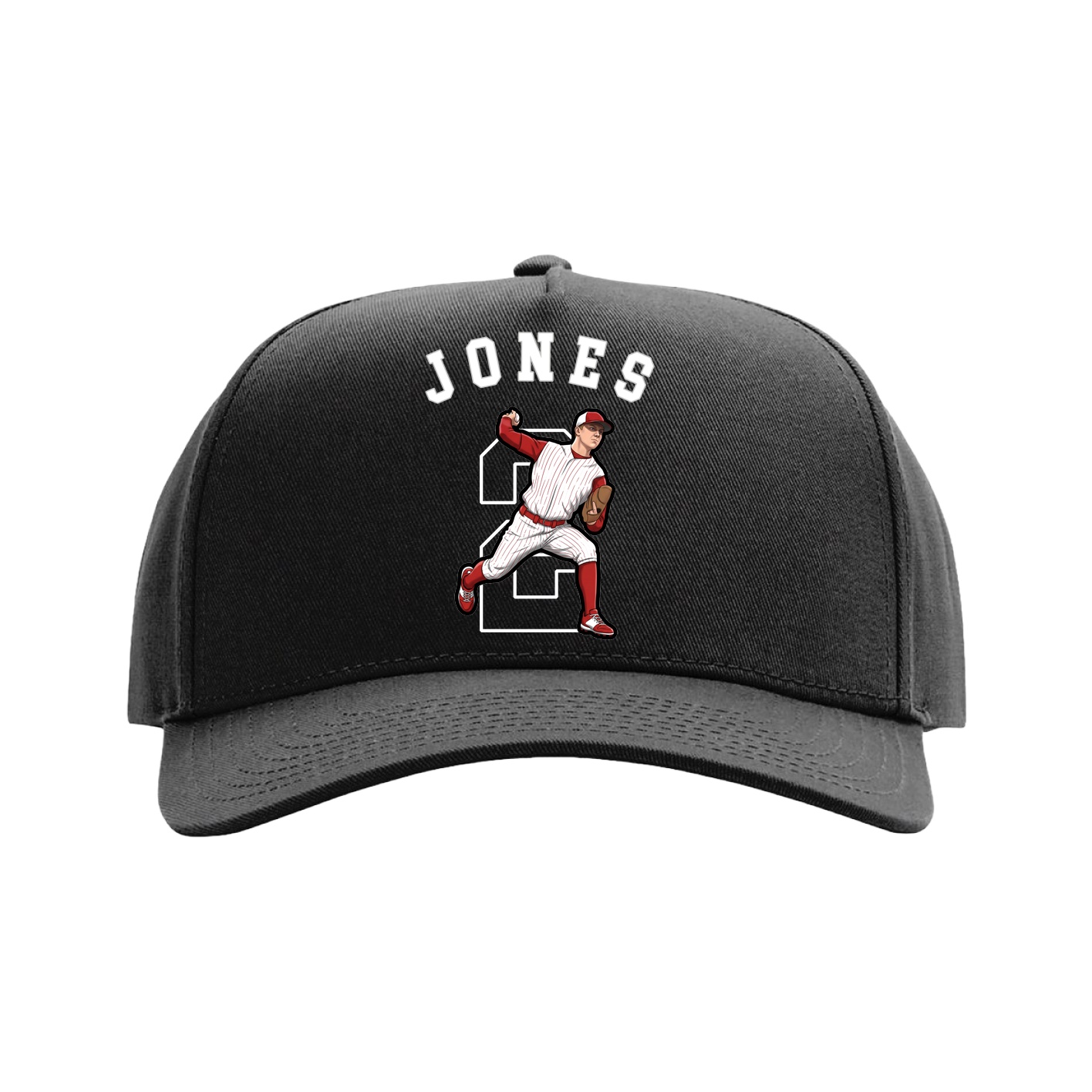 Full Fabric Five-Panel Champ Cap