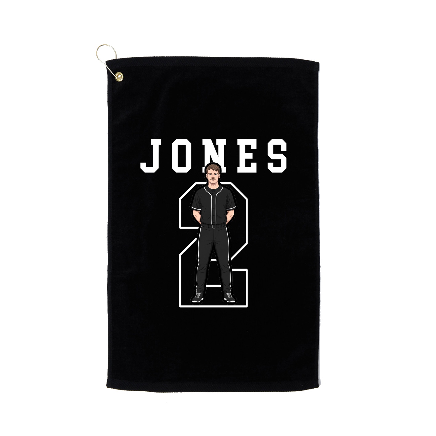 Golf Towel — Shirsey in Black