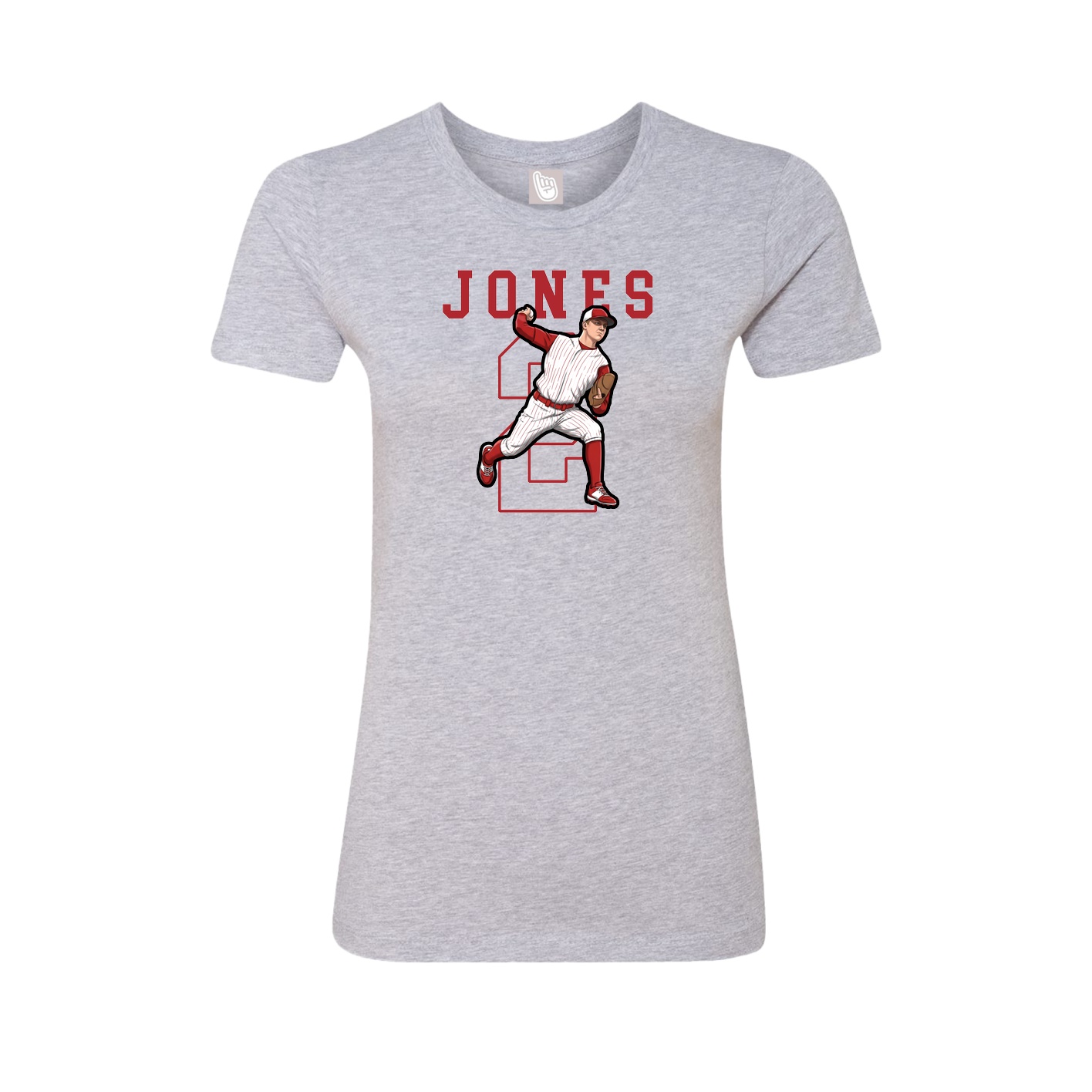 Fitted Women's Tee — Shirsey in Grey