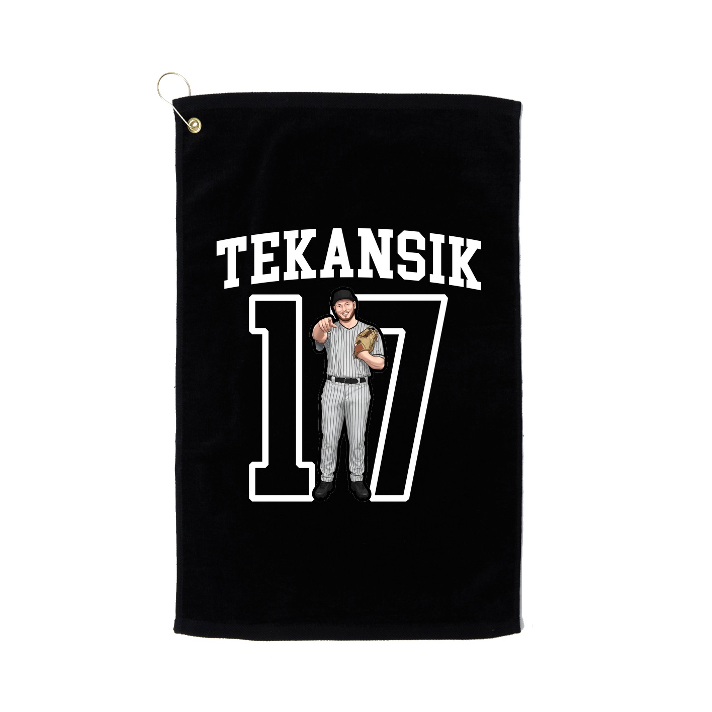 Golf Towel — Shirsey in Black