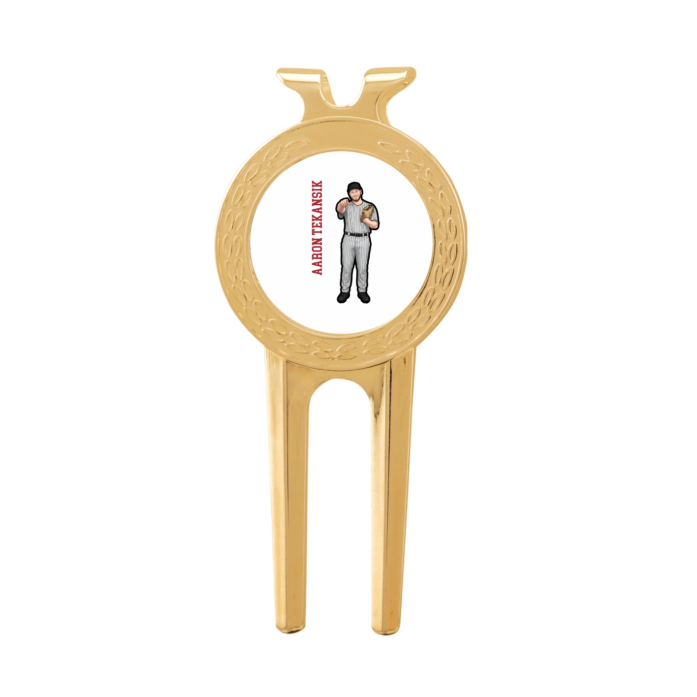 Divot Tool with Ball Marker — Name Vertical in Classic