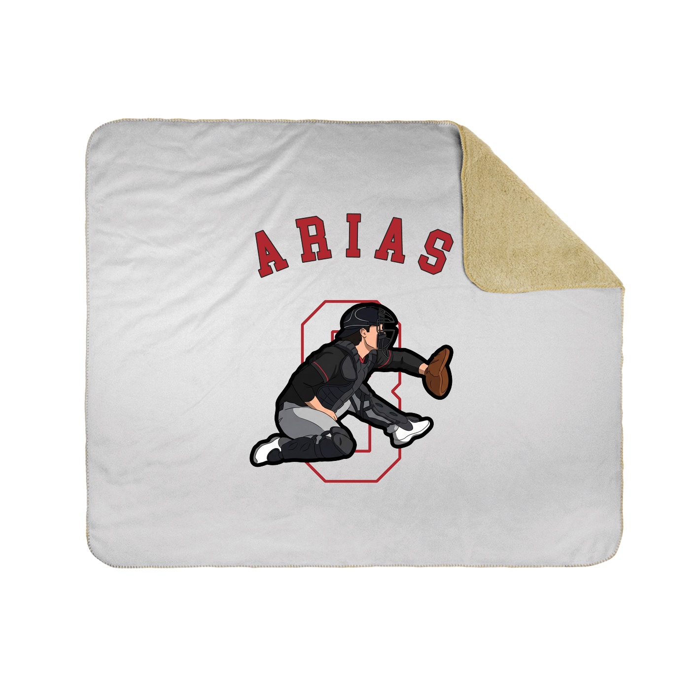 Throw Blanket — Shirsey Arch in White