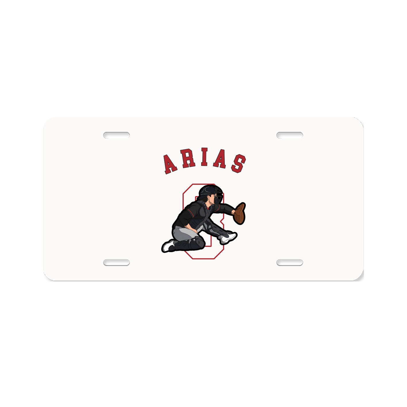 License Plate — Shirsey Arch in Classic
