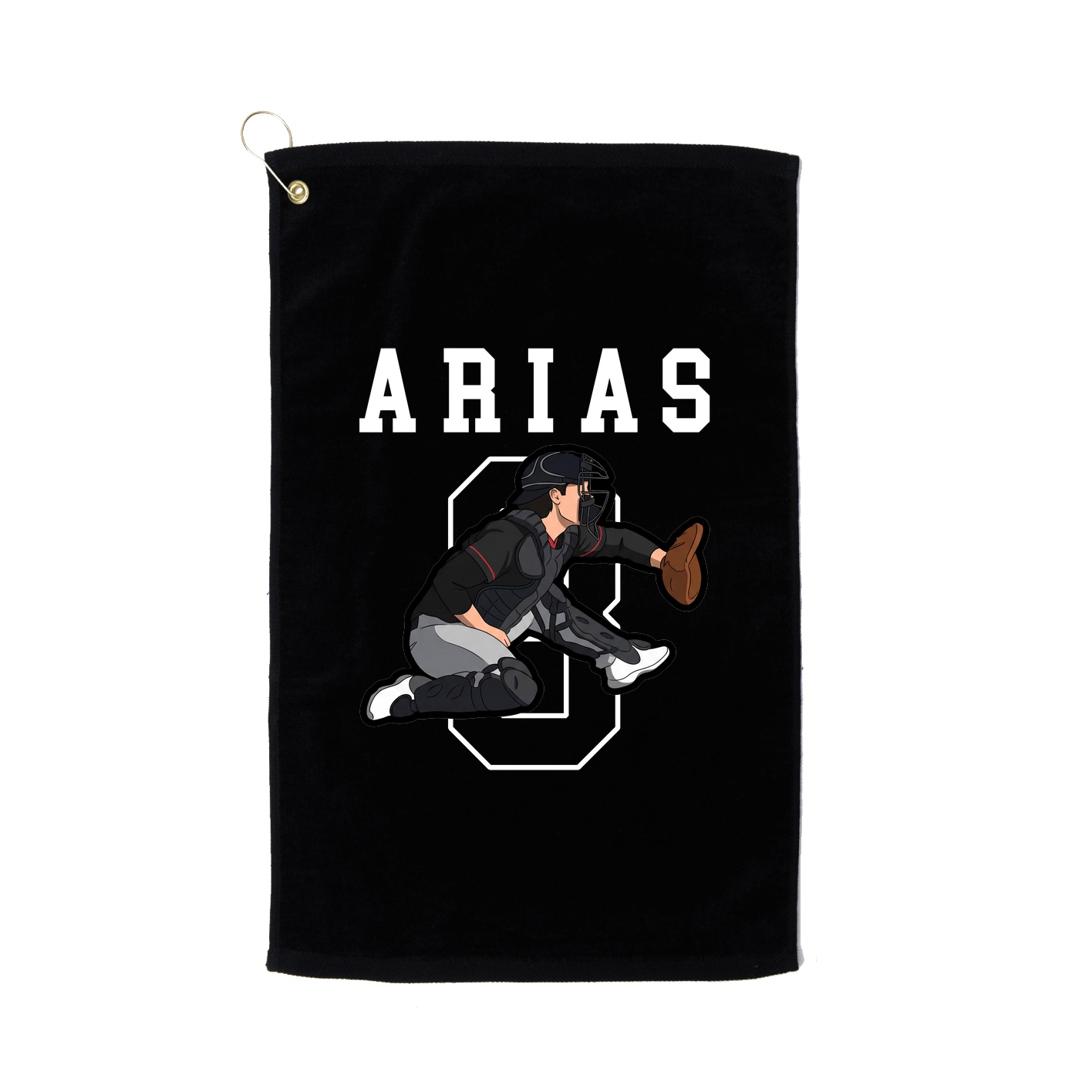 Golf Towel — Shirsey in Black