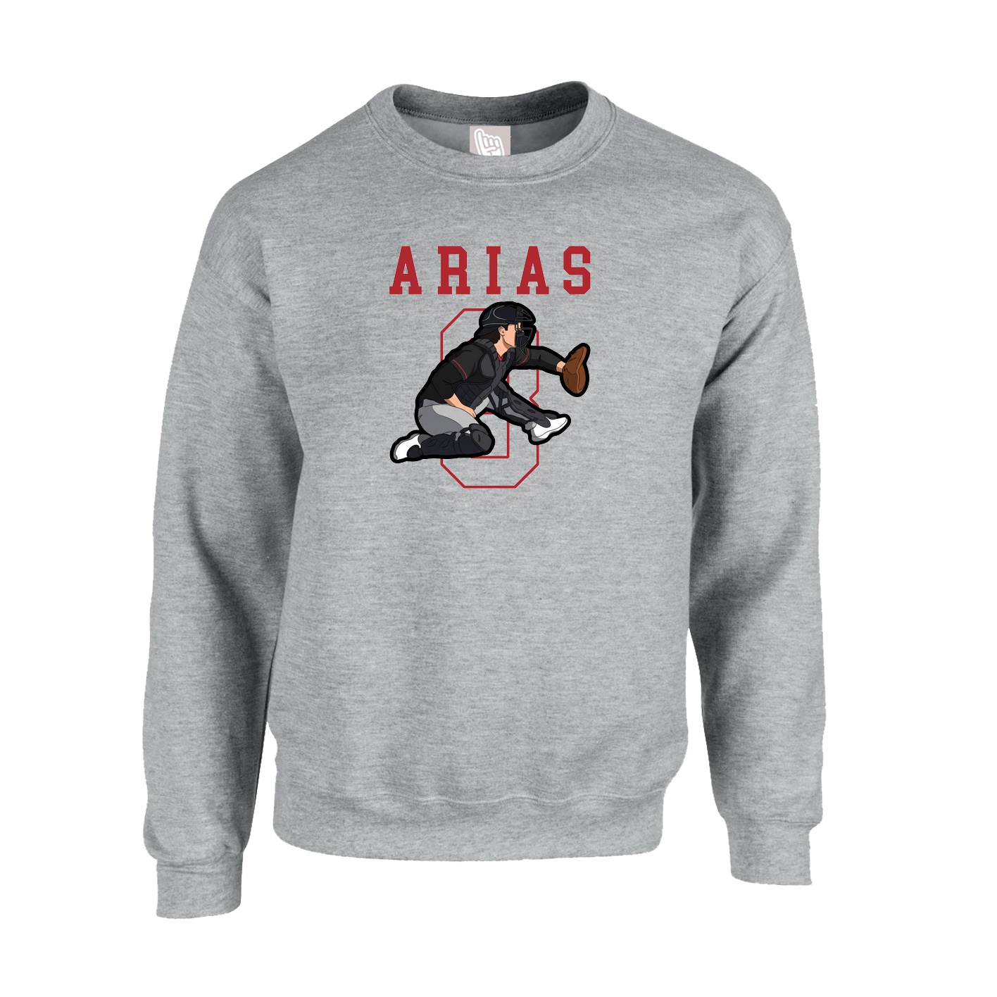 Fleece Crew — Shirsey in Grey
