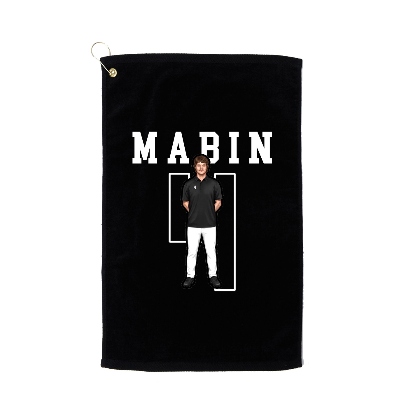 Golf Towel — Shirsey in Black
