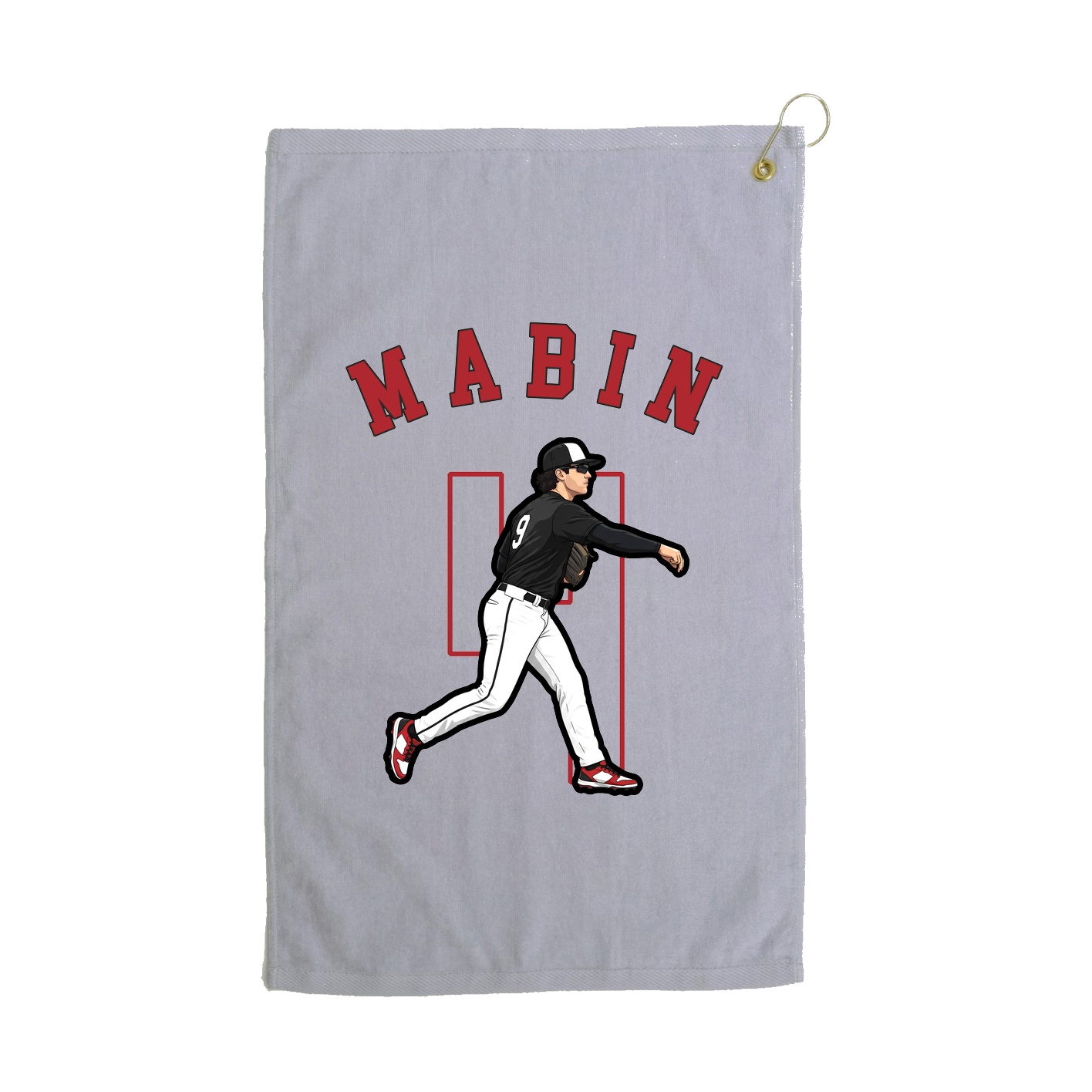 Golf Towel — Shirsey Arch in Grey
