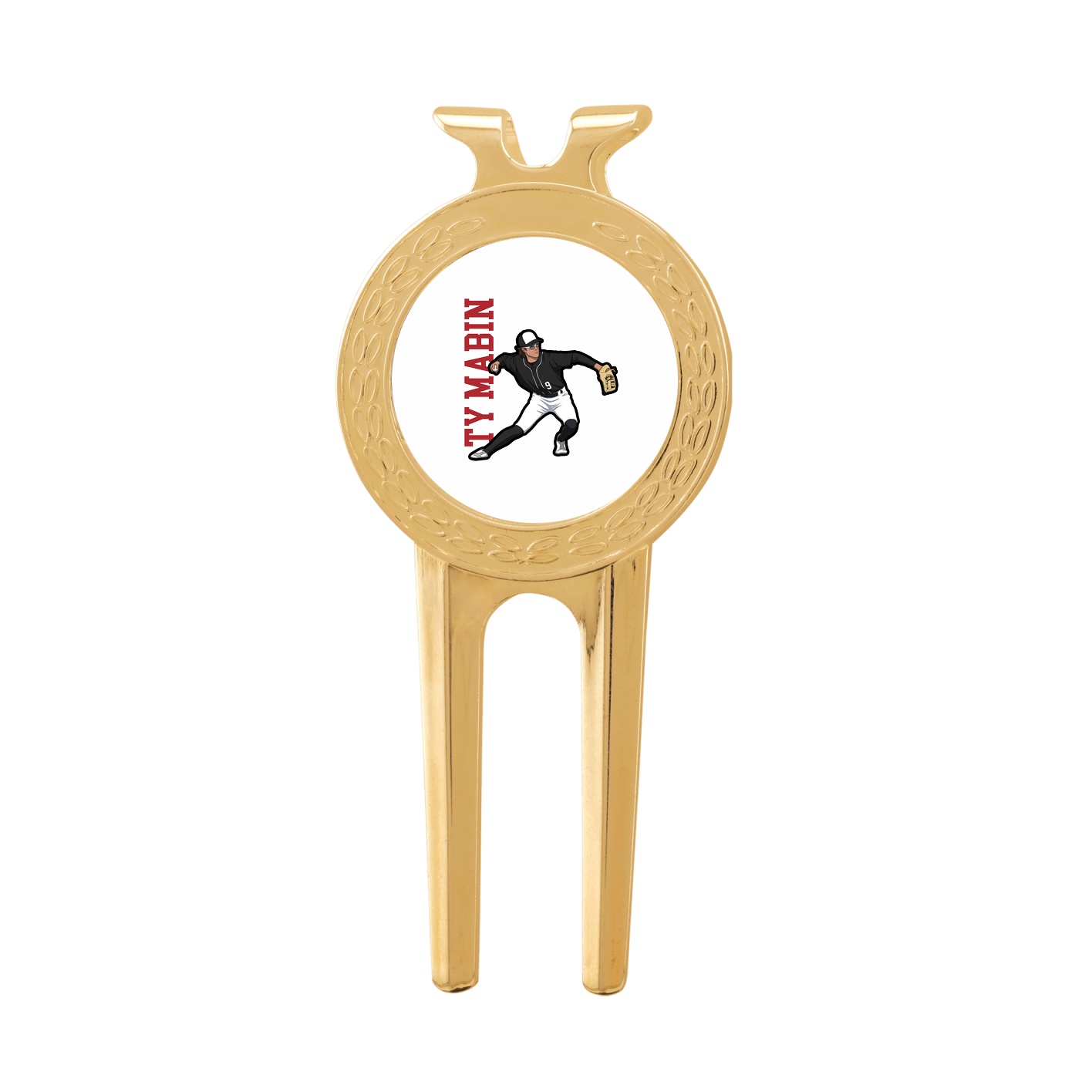 Divot Tool with Ball Marker — Name Vertical in Classic