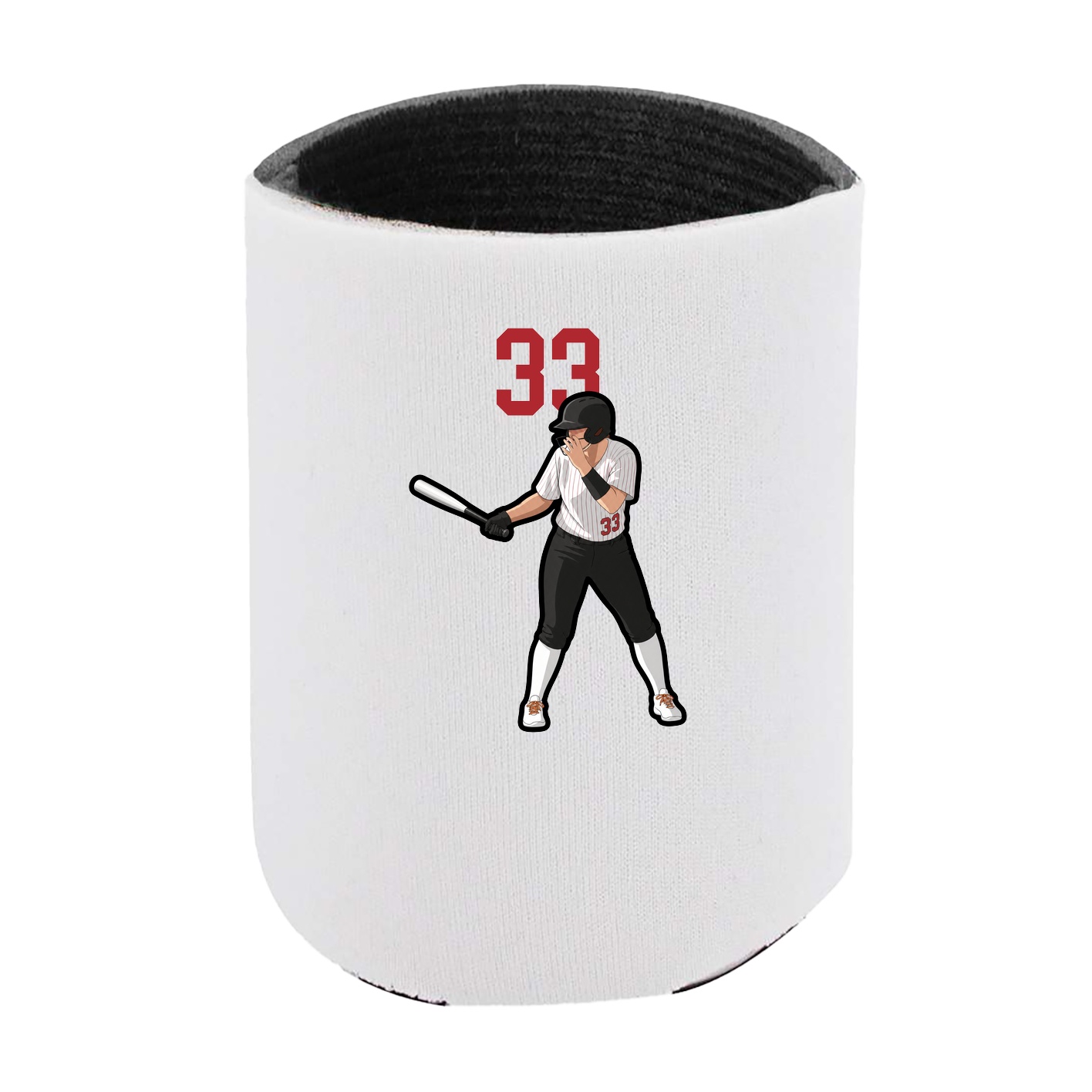 Can Holder — Number Top in White