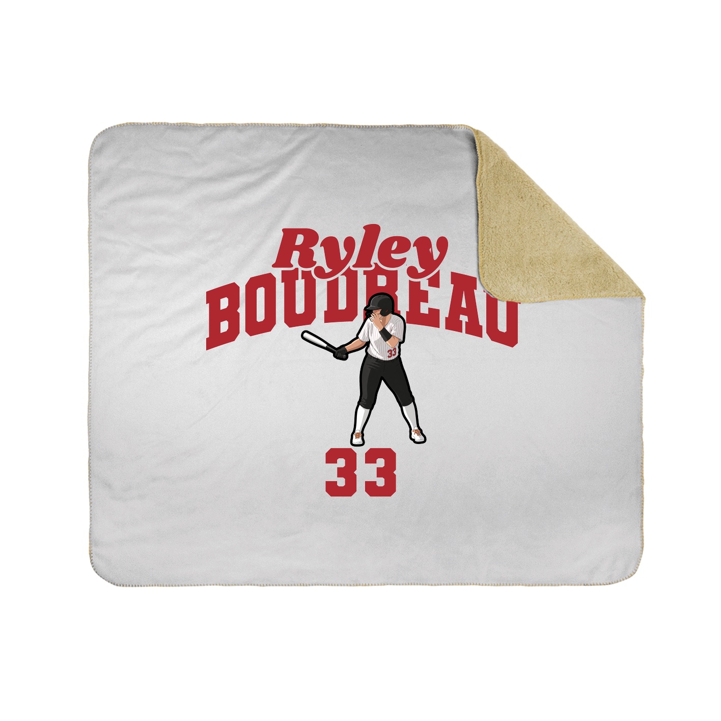 Throw Blanket — Signature Arch in White