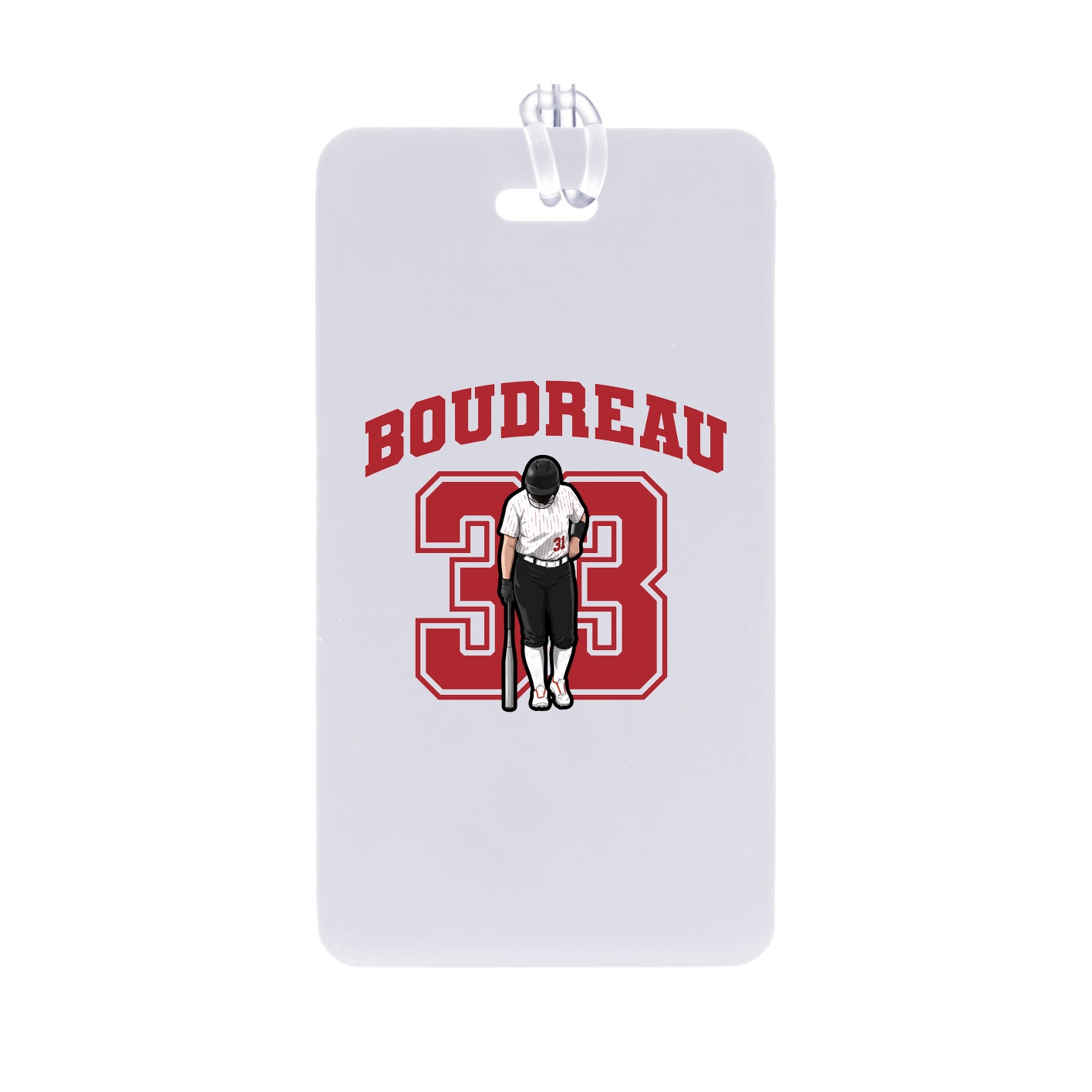 Bag Tag — Number in Classic