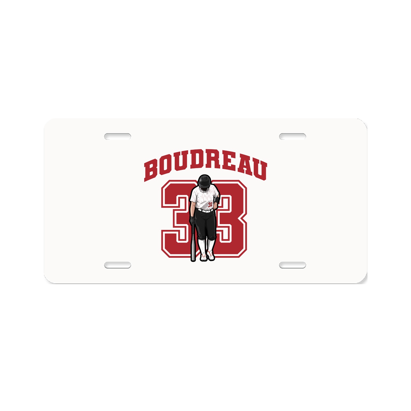 License Plate — Number in Classic