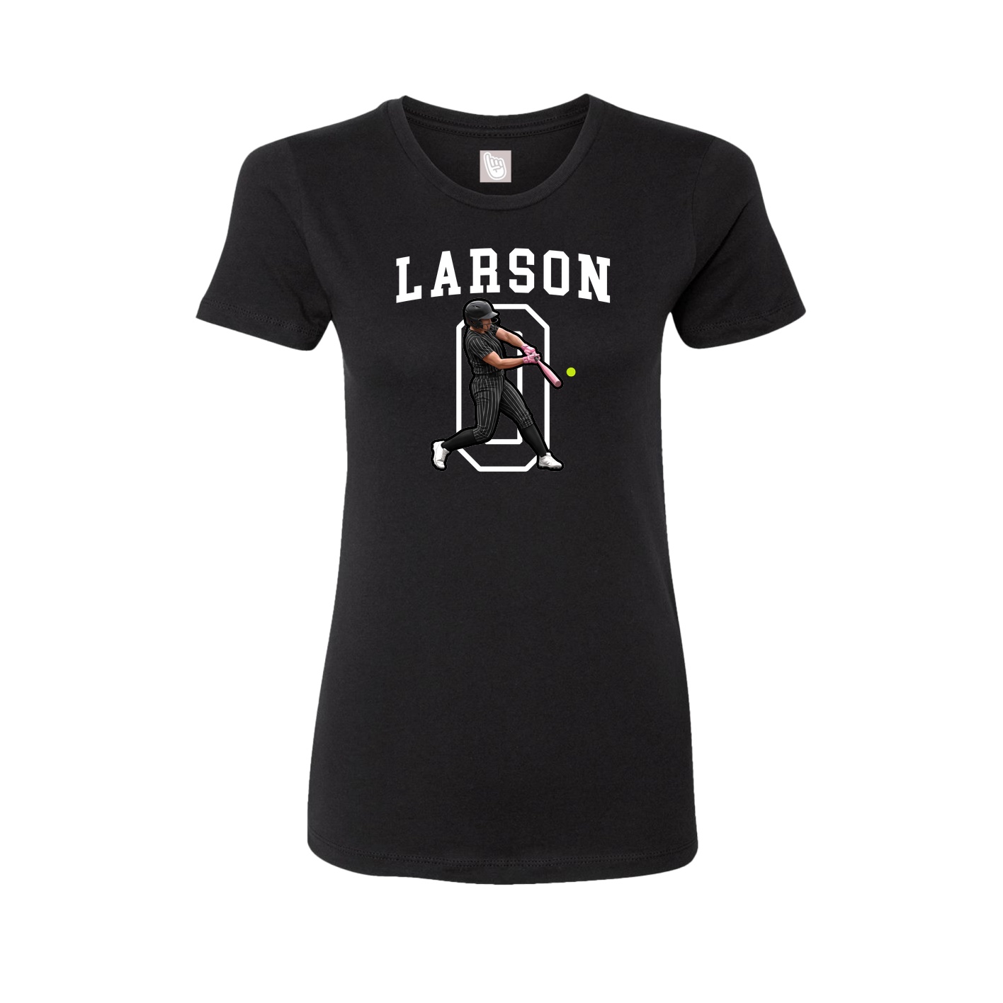 Fitted Women's Tee — Shirsey in Black