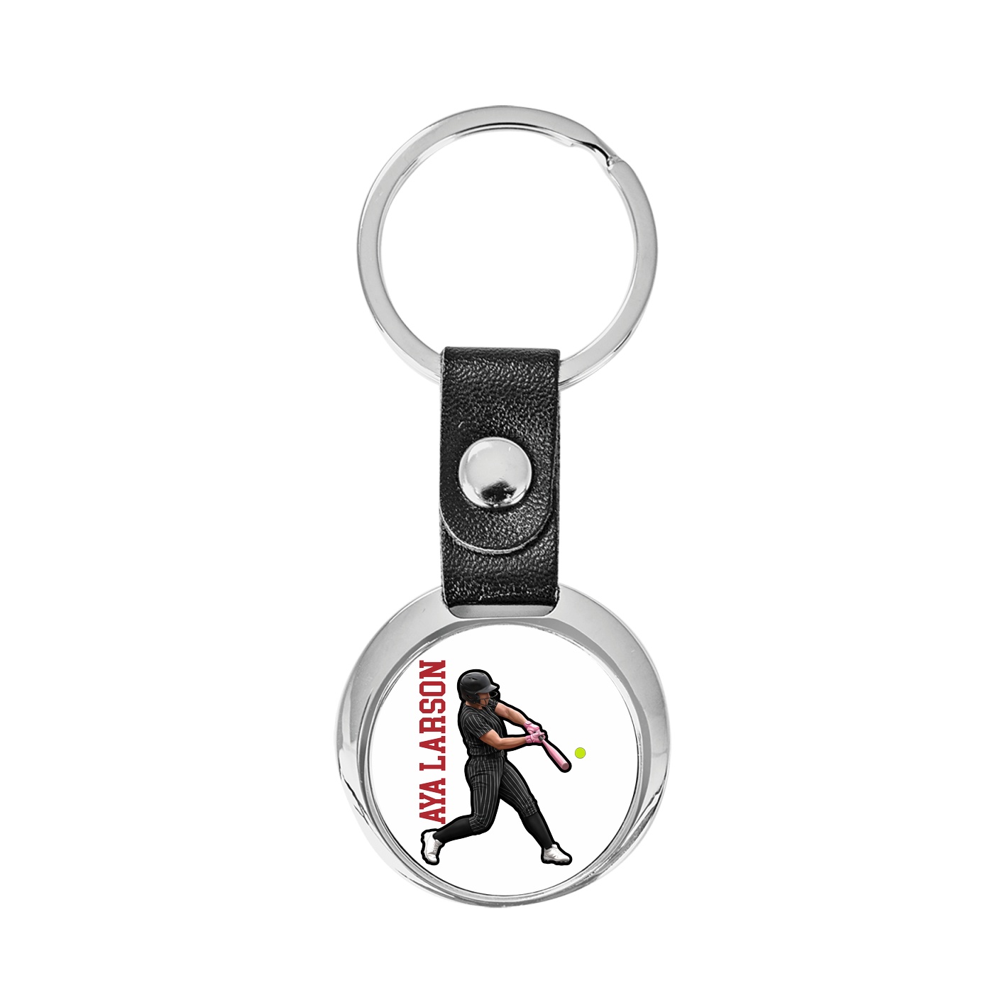 Key Chain — Name Vertical in Classic