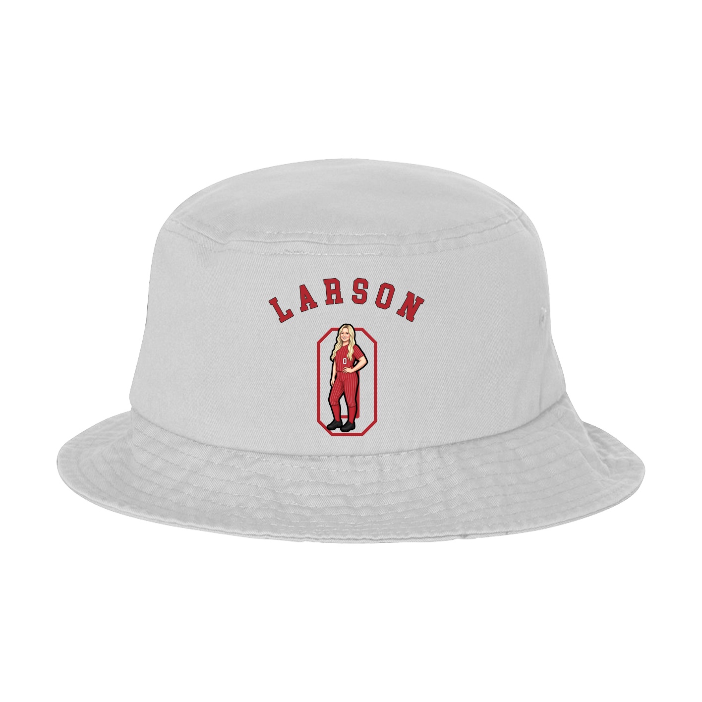 Bucket Cap — Shirsey Arch in White