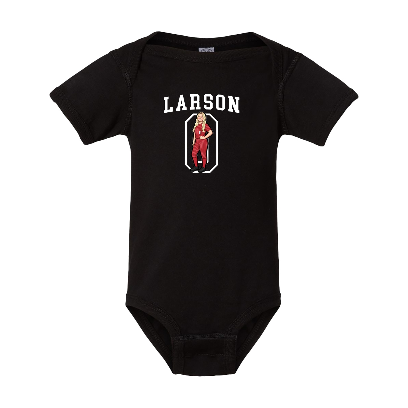 Baby Onesie — Shirsey in Black