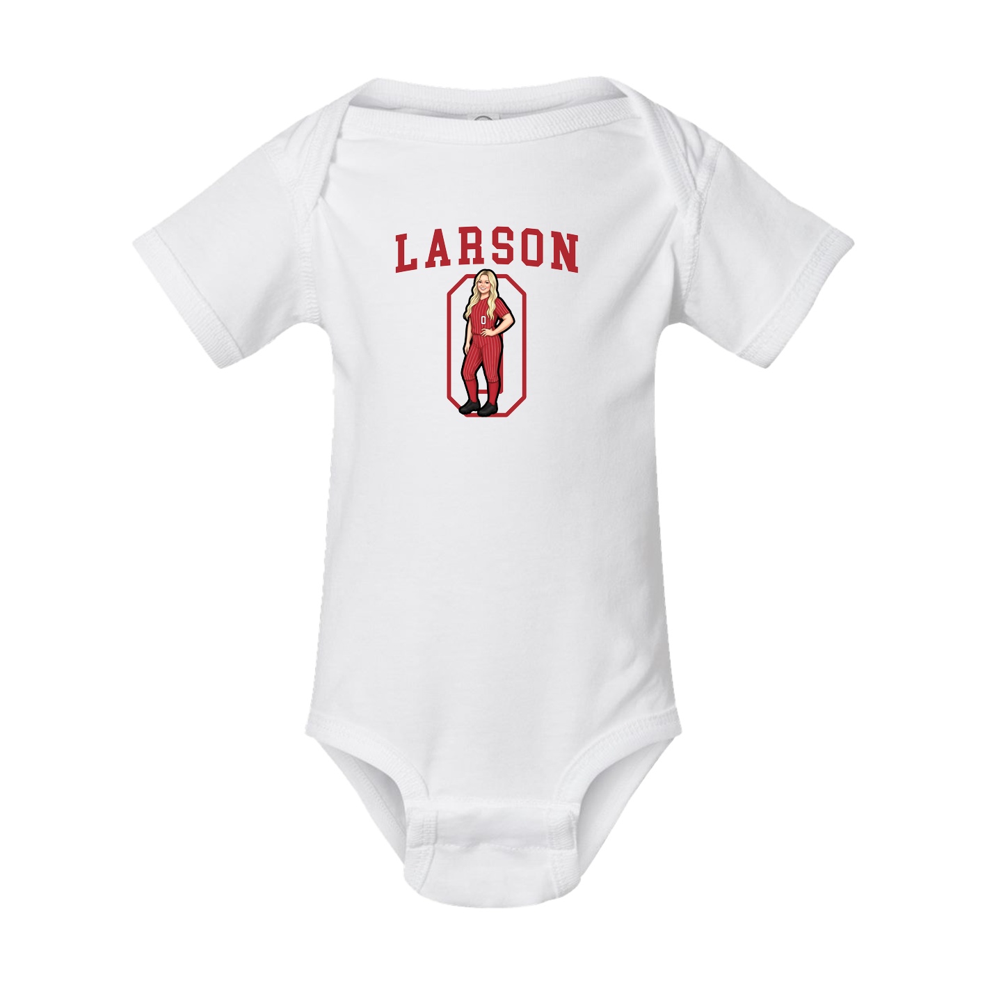 Baby Onesie — Shirsey in White