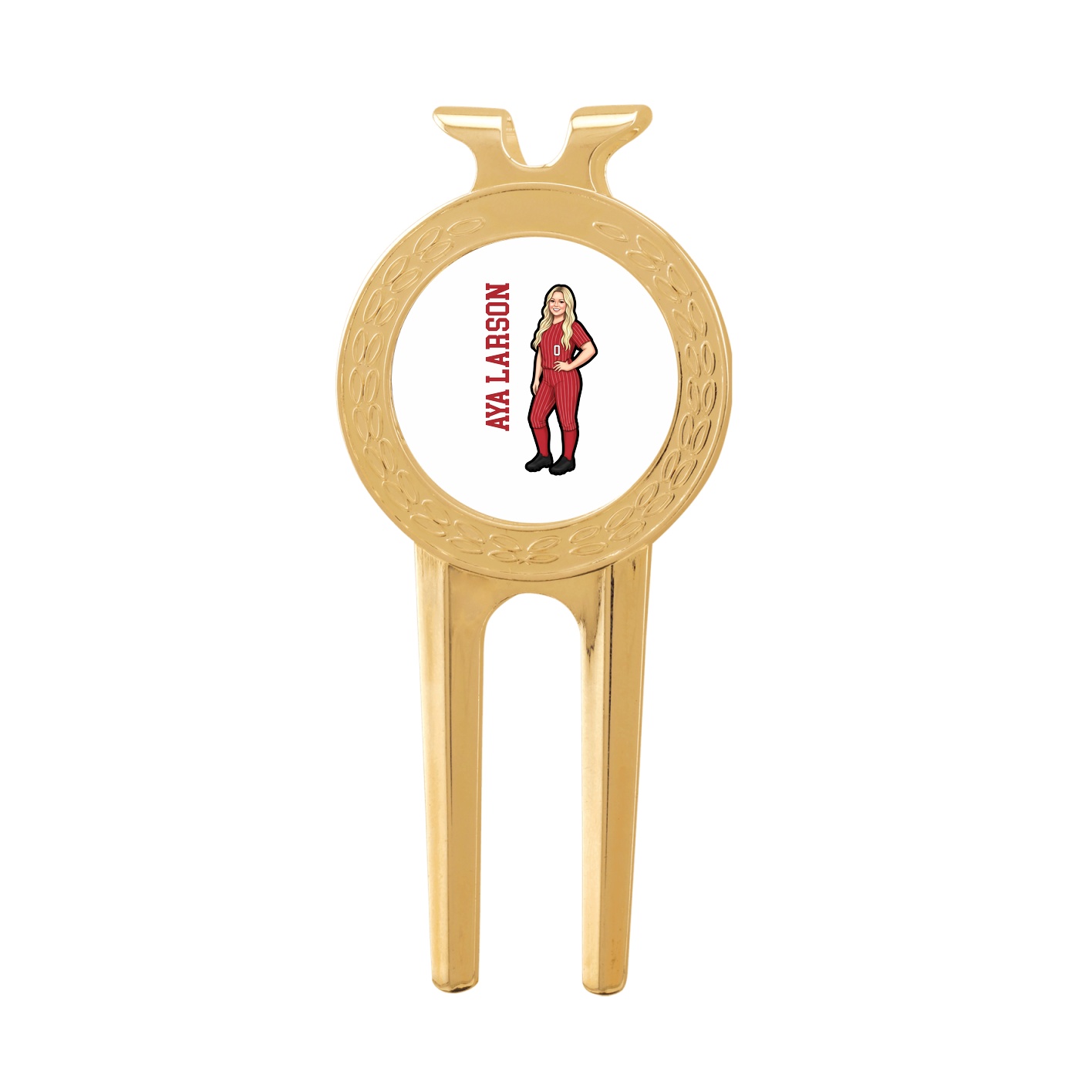 Divot Tool with Ball Marker — Name Vertical in Classic