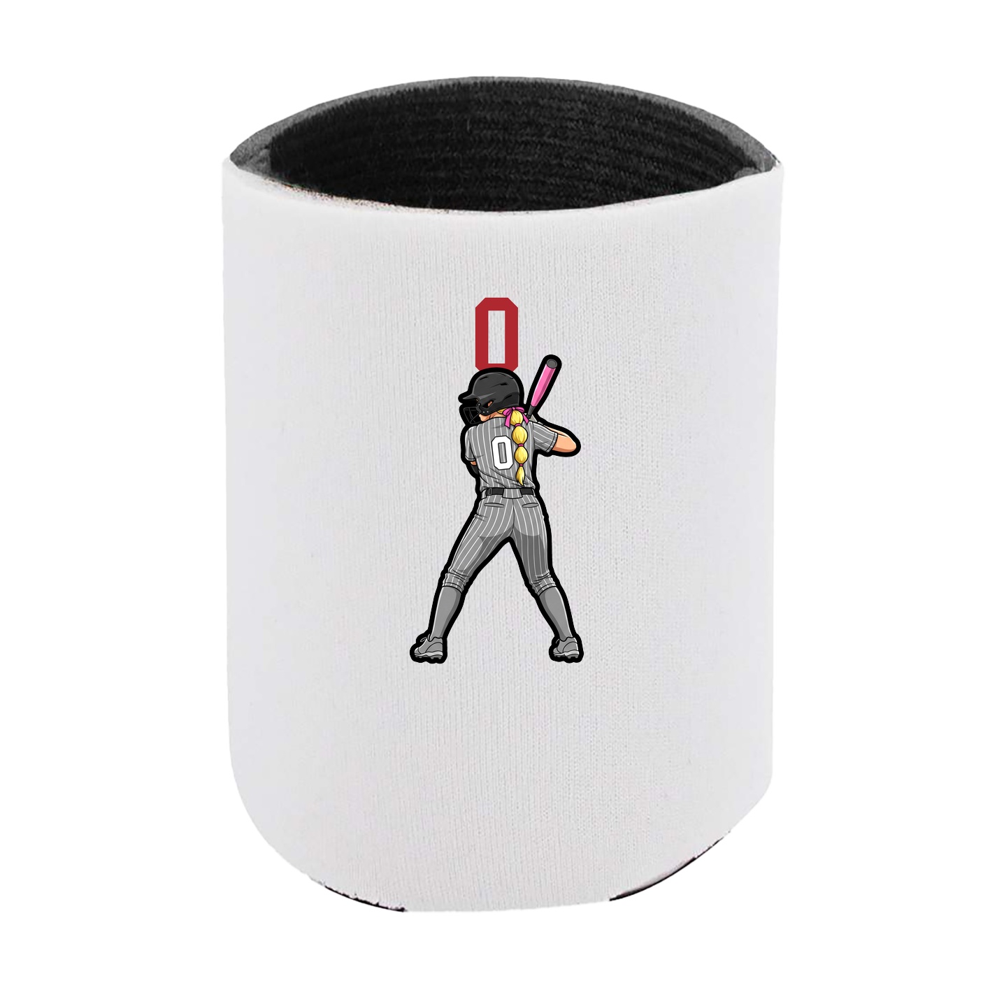 Can Holder — Number Top in White