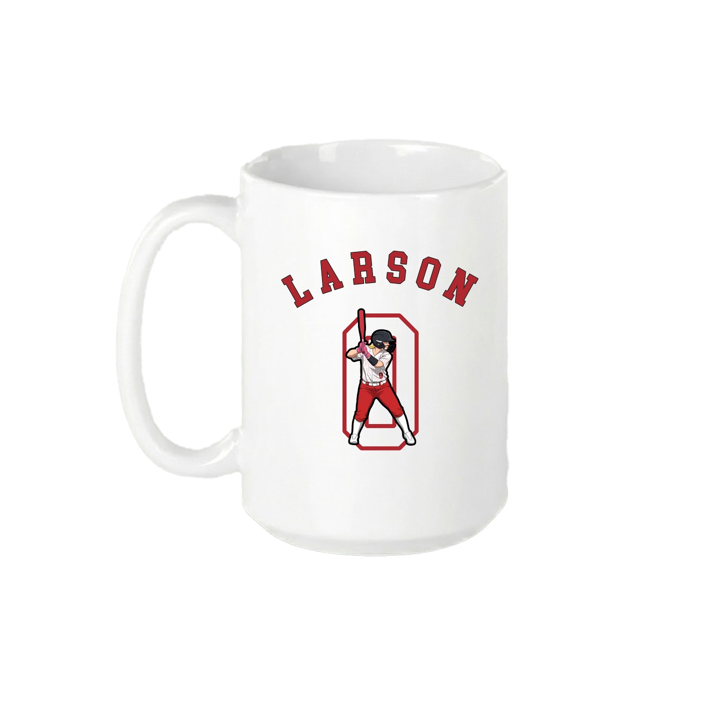 15oz Coffee Mug — Shirsey Arch in White