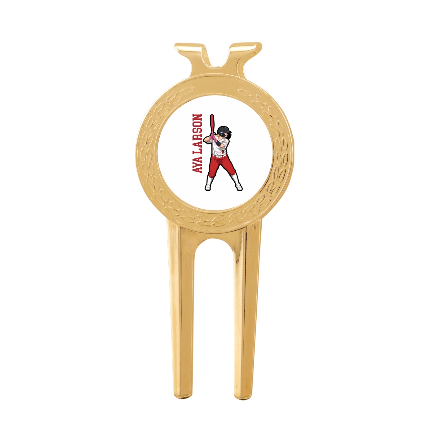 Divot Tool with Ball Marker — Name Vertical in Classic