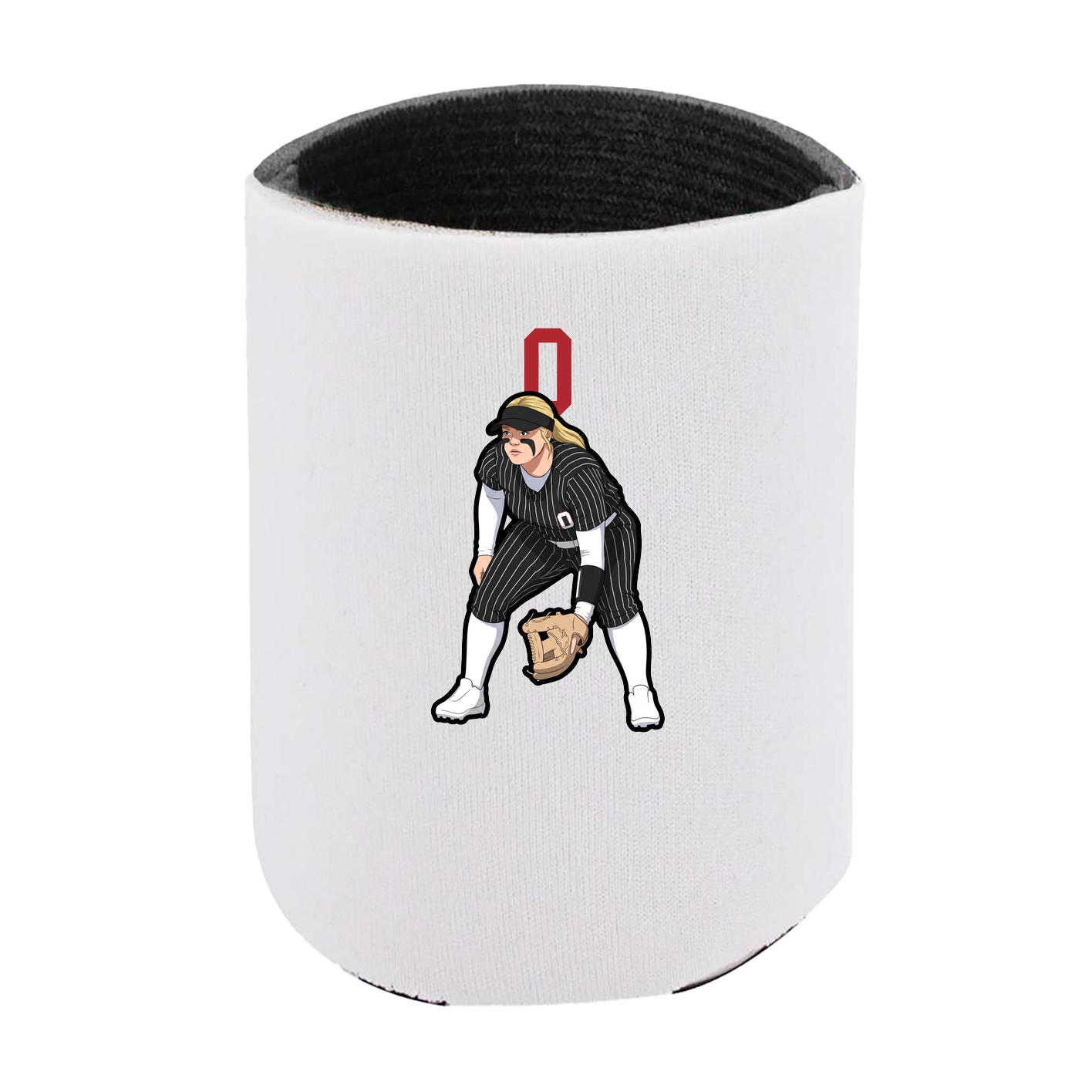 Can Holder — Number Top in White