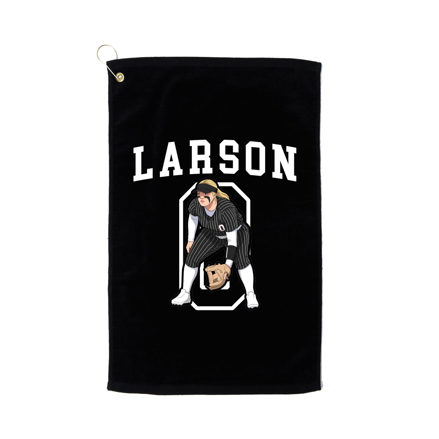 Golf Towel — Shirsey in Black