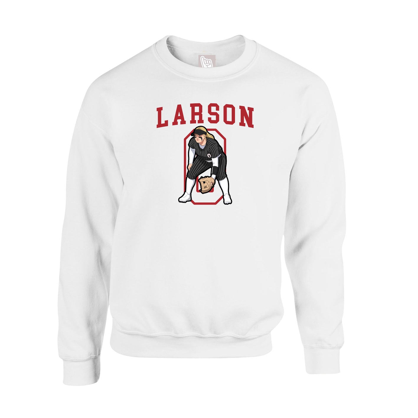 Fleece Crew — Shirsey in White