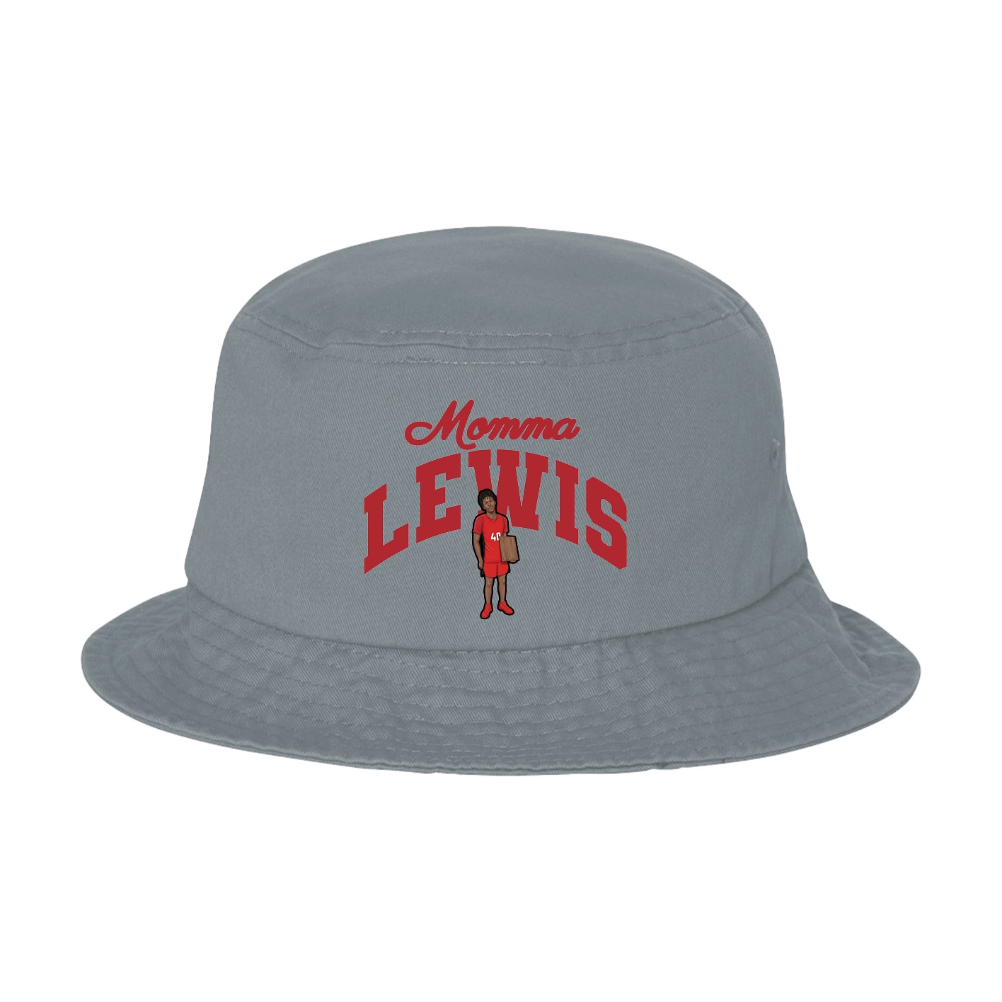 Bucket Cap — Mothers Day Arch in Grey