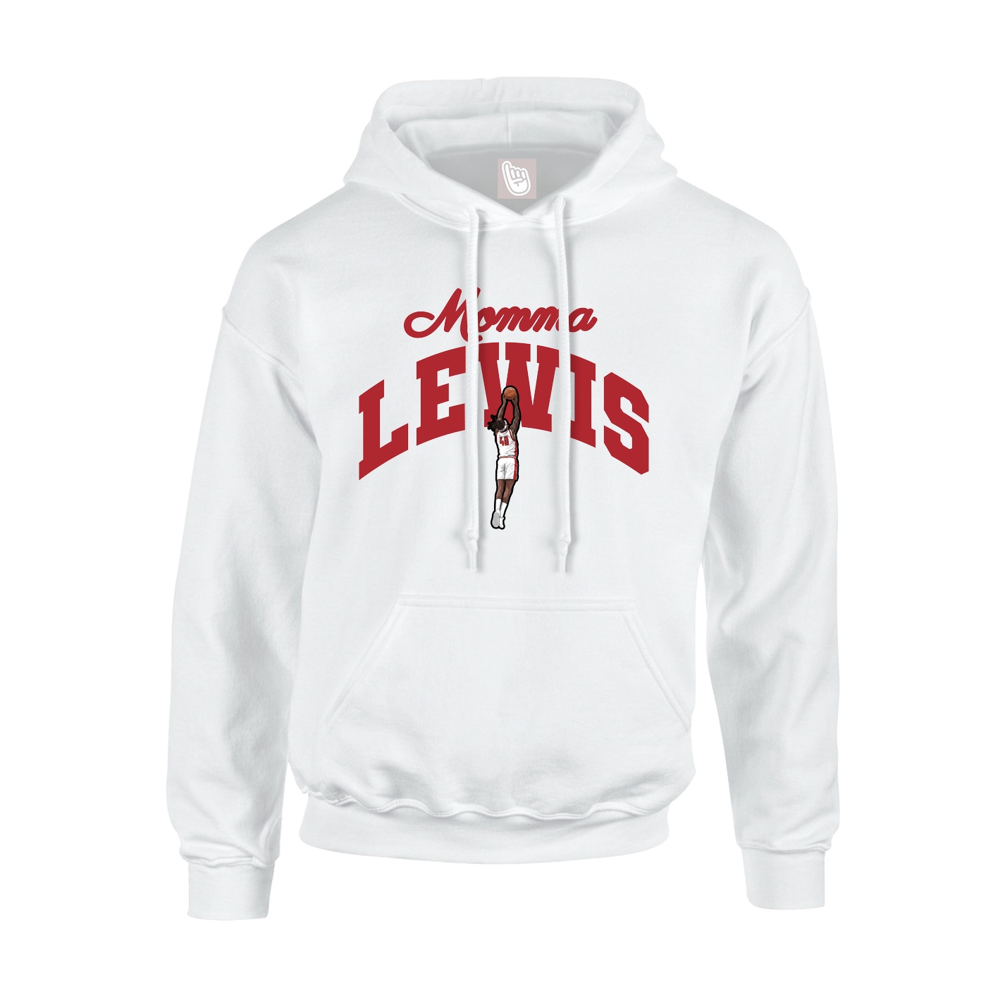 Youth Hoodie — Mothers Day Arch in White