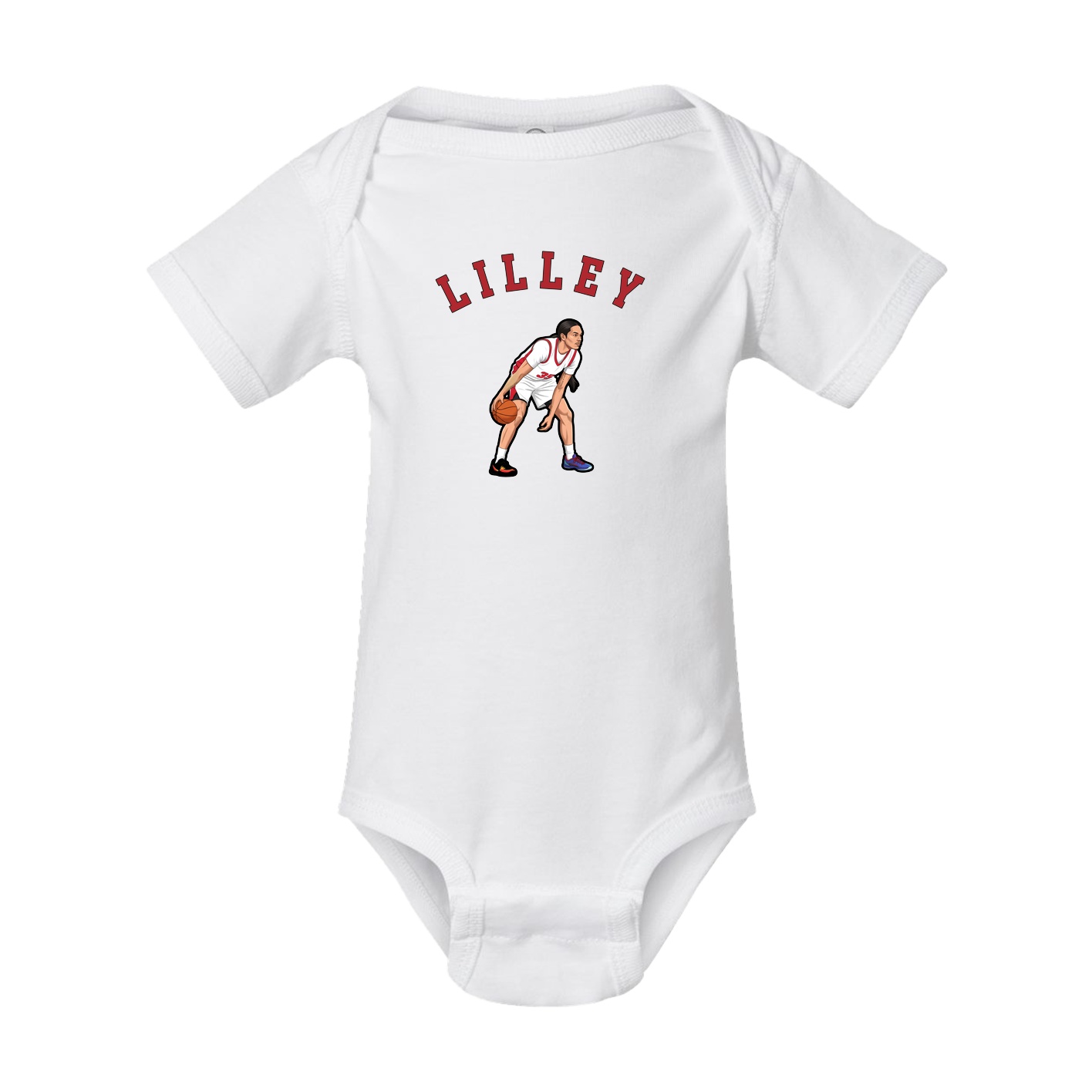 Baby Onesie — Shirsey Arch in White