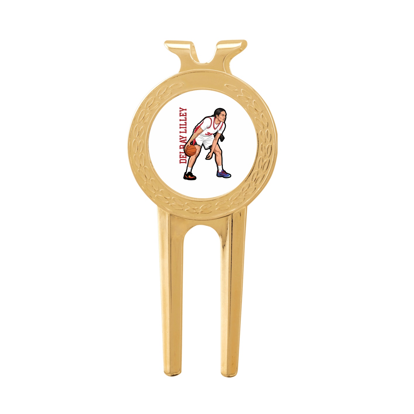 Divot Tool with Ball Marker — Name Vertical in Classic