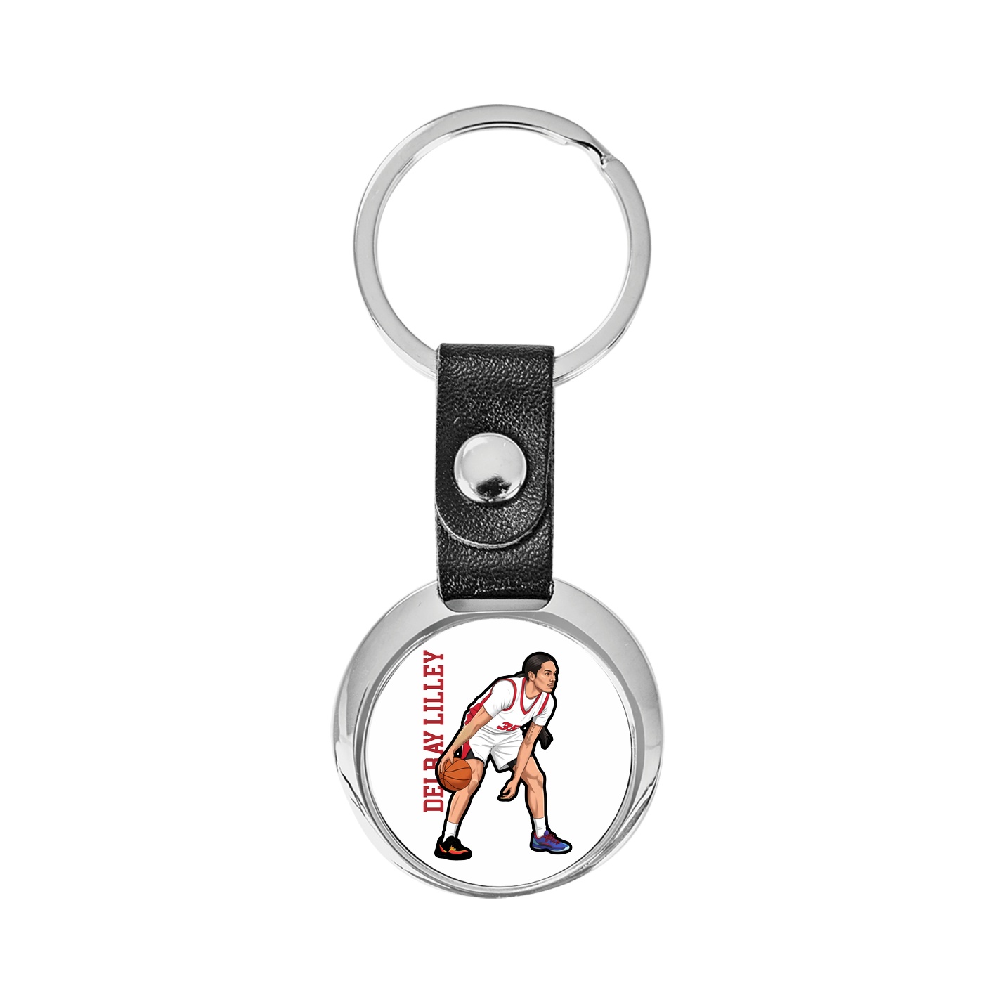 Key Chain — Name Vertical in Classic