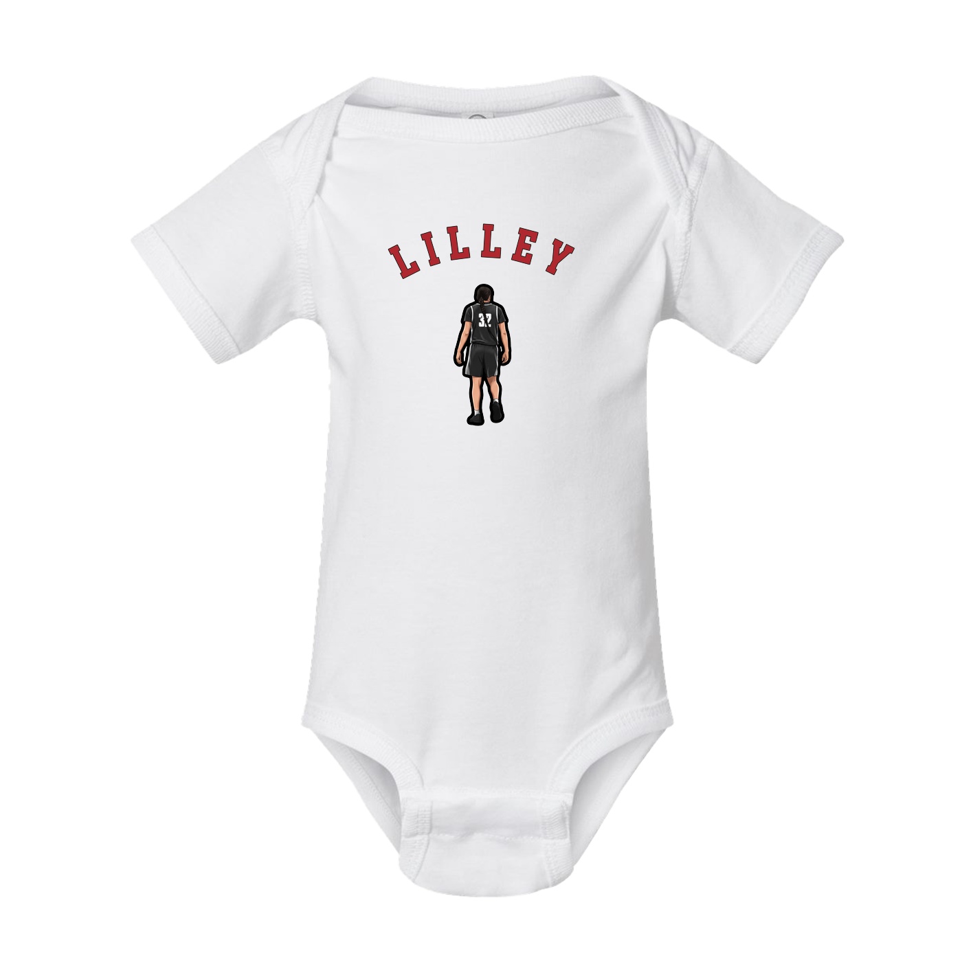 Baby Onesie — Shirsey Arch in White