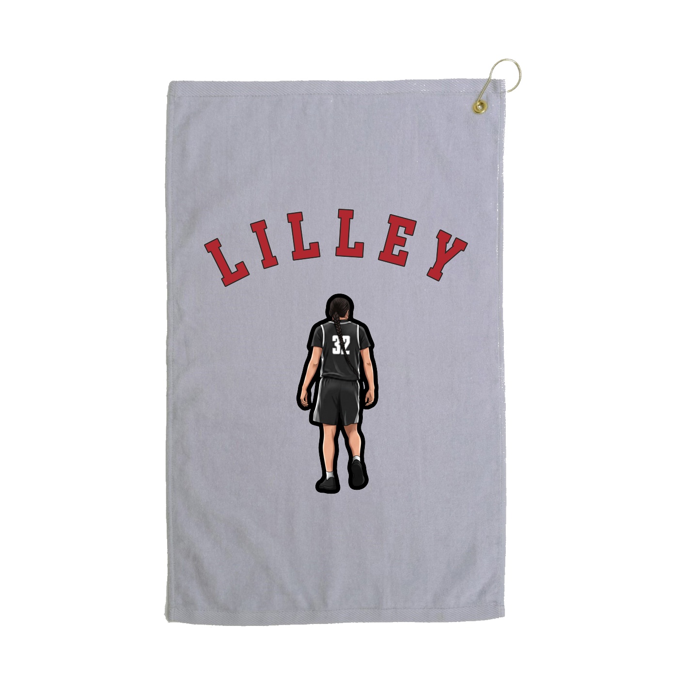 Golf Towel — Shirsey Arch in Grey