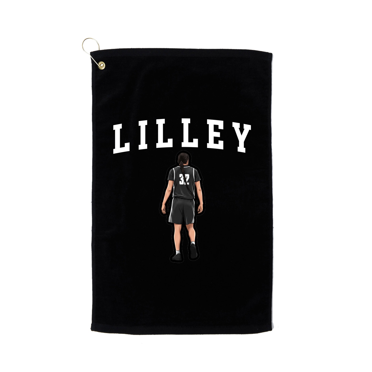 Golf Towel — Shirsey in Black