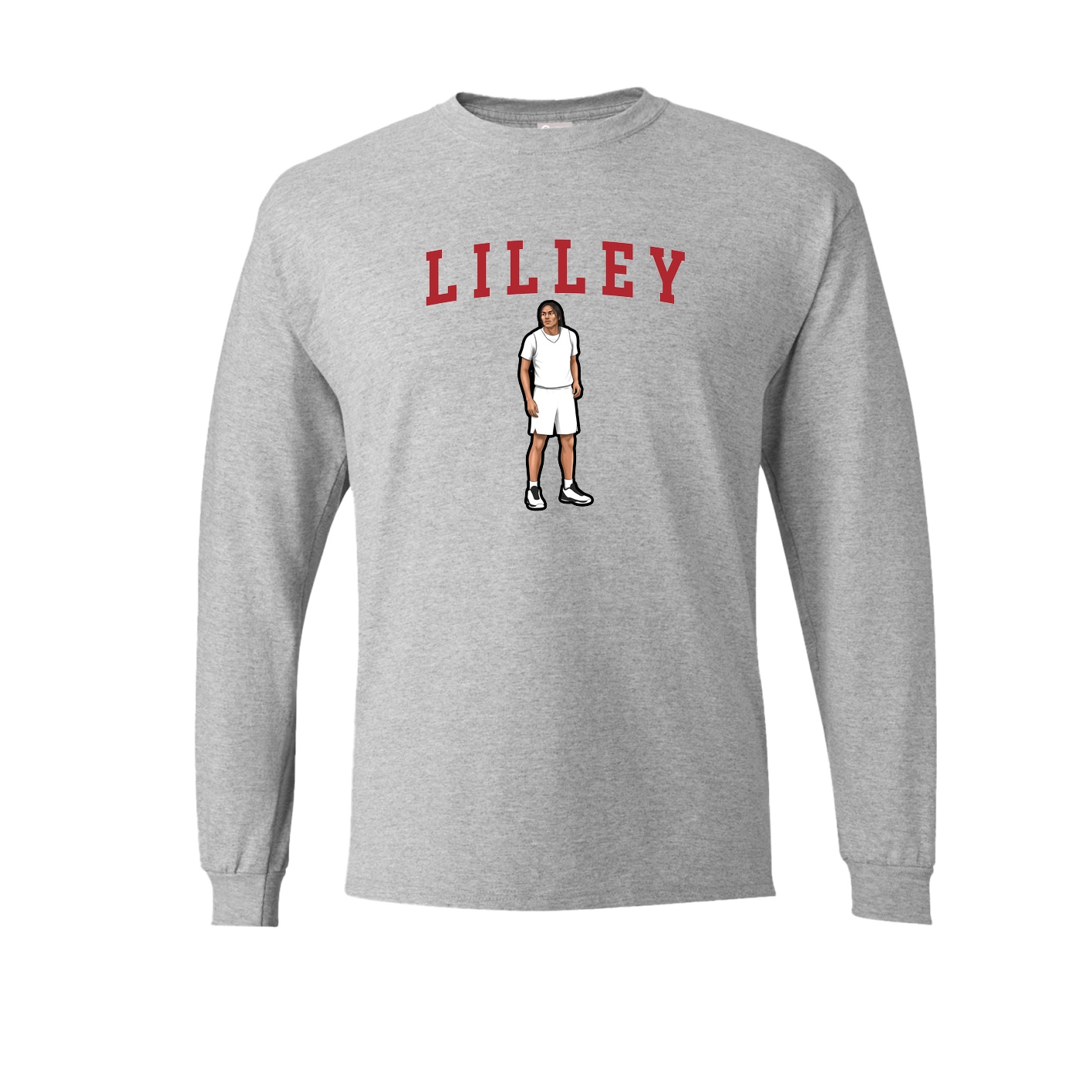 Long Sleeve Tee — Shirsey in Grey