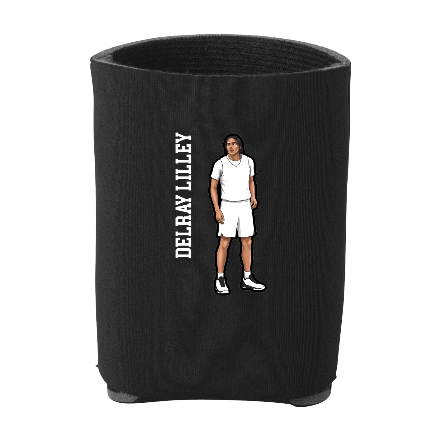 Can Holder — Name Vertical in Black