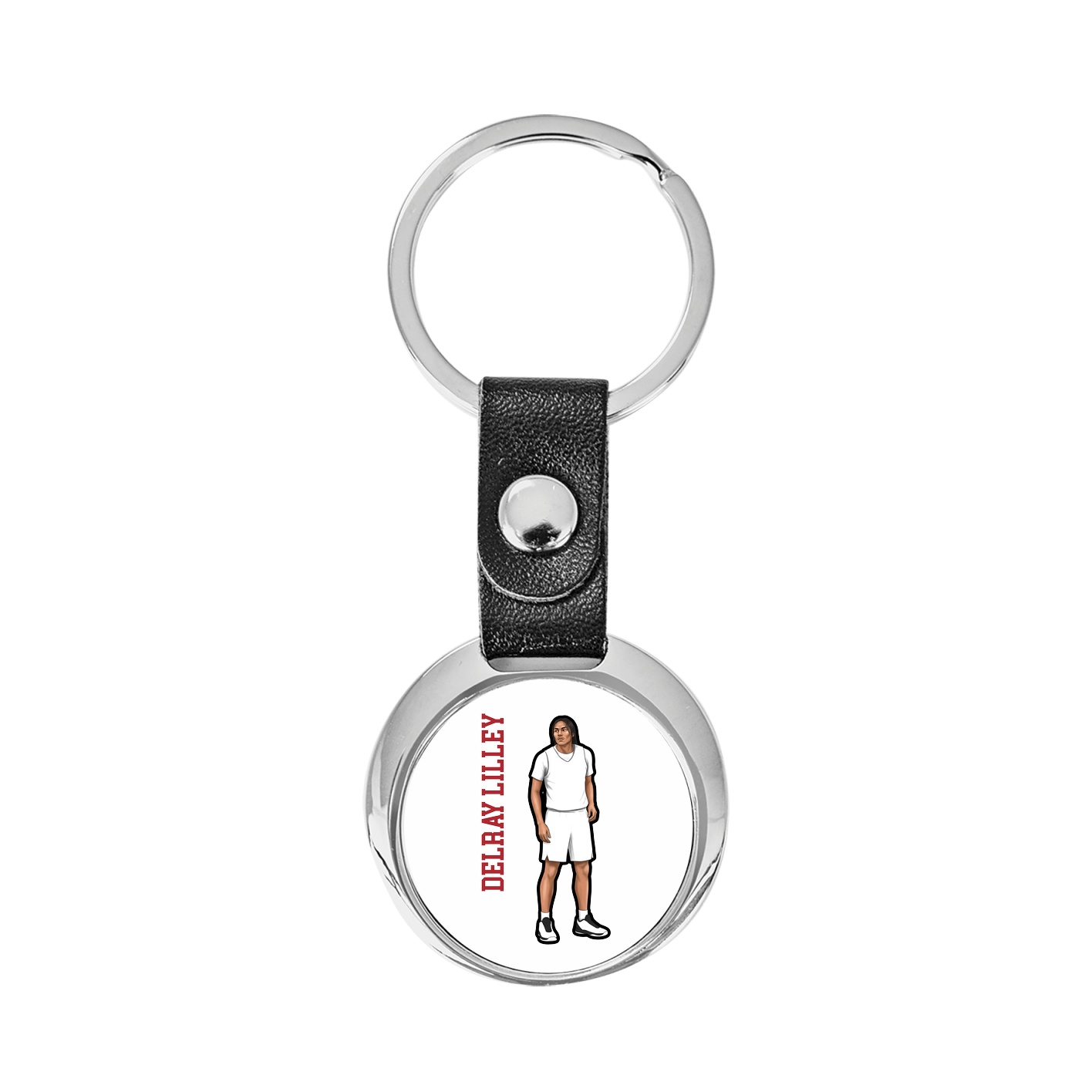 Key Chain — Name Vertical in Classic