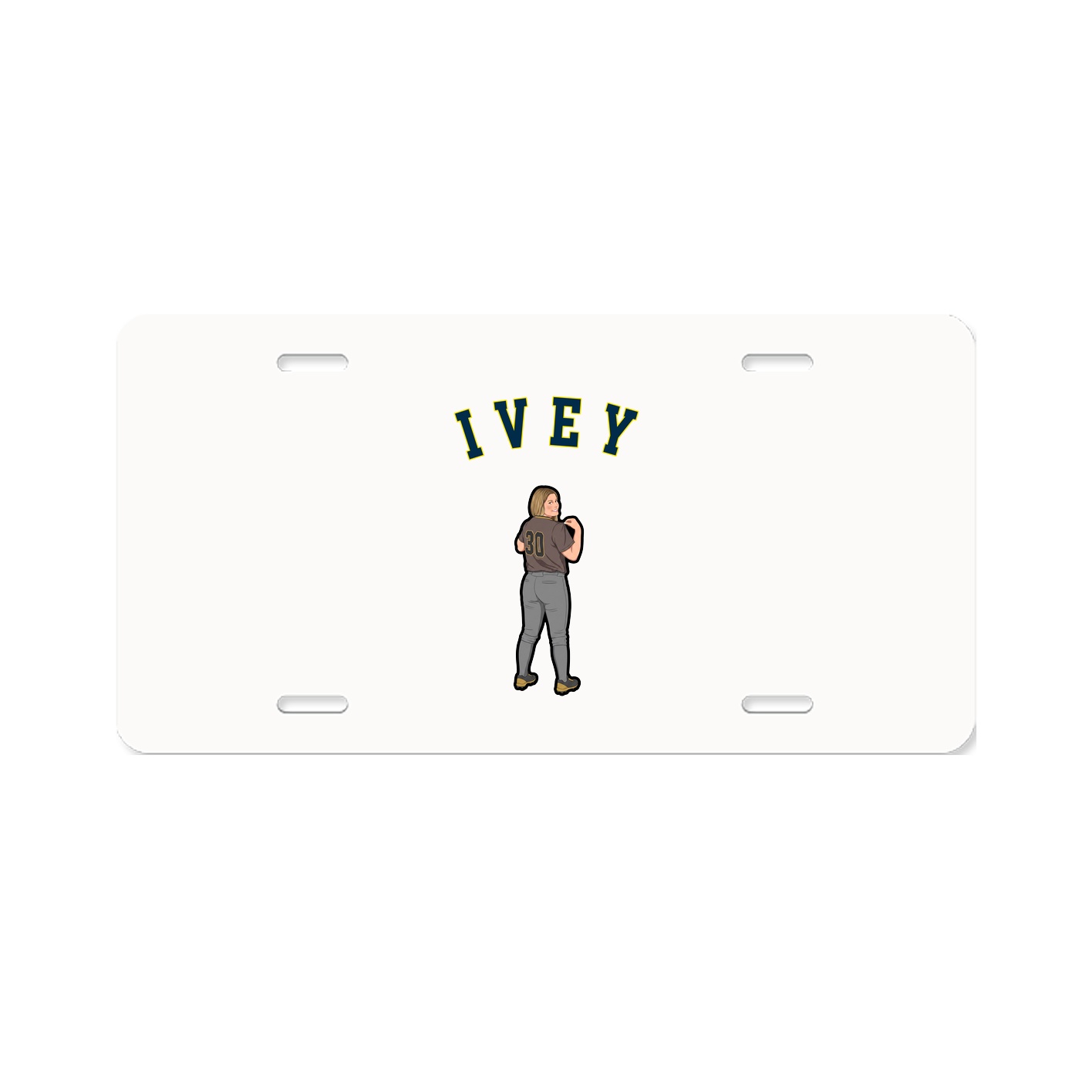 License Plate — Shirsey Arch in Classic