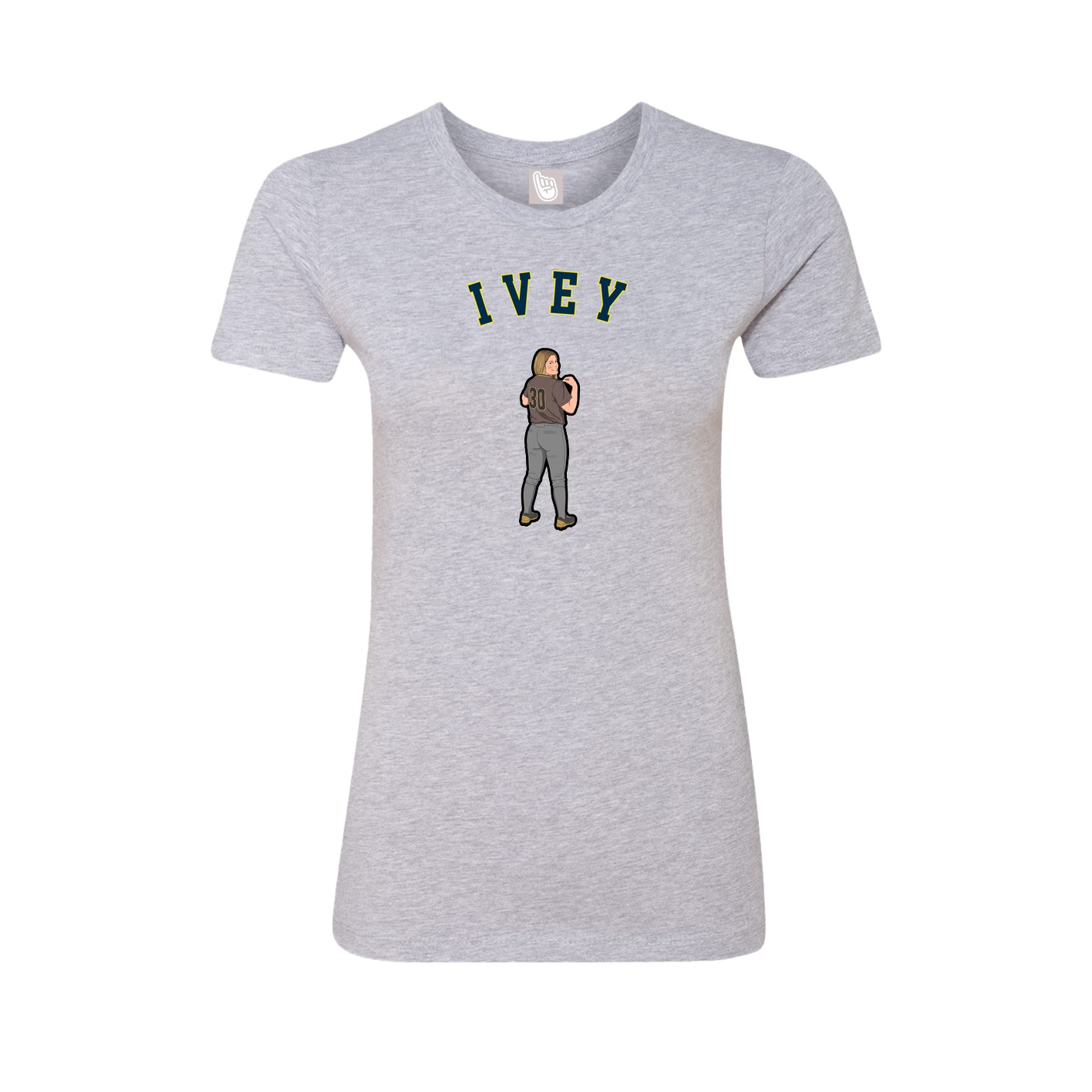 Womens Tee — Shirsey Arch in Grey