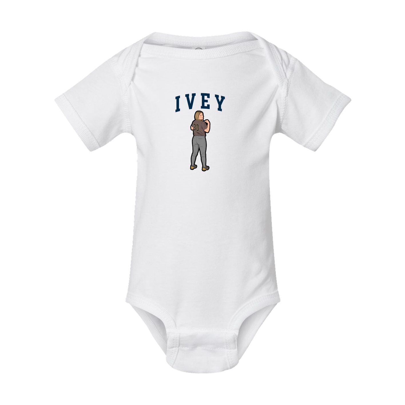 Baby Onesie — Shirsey in White