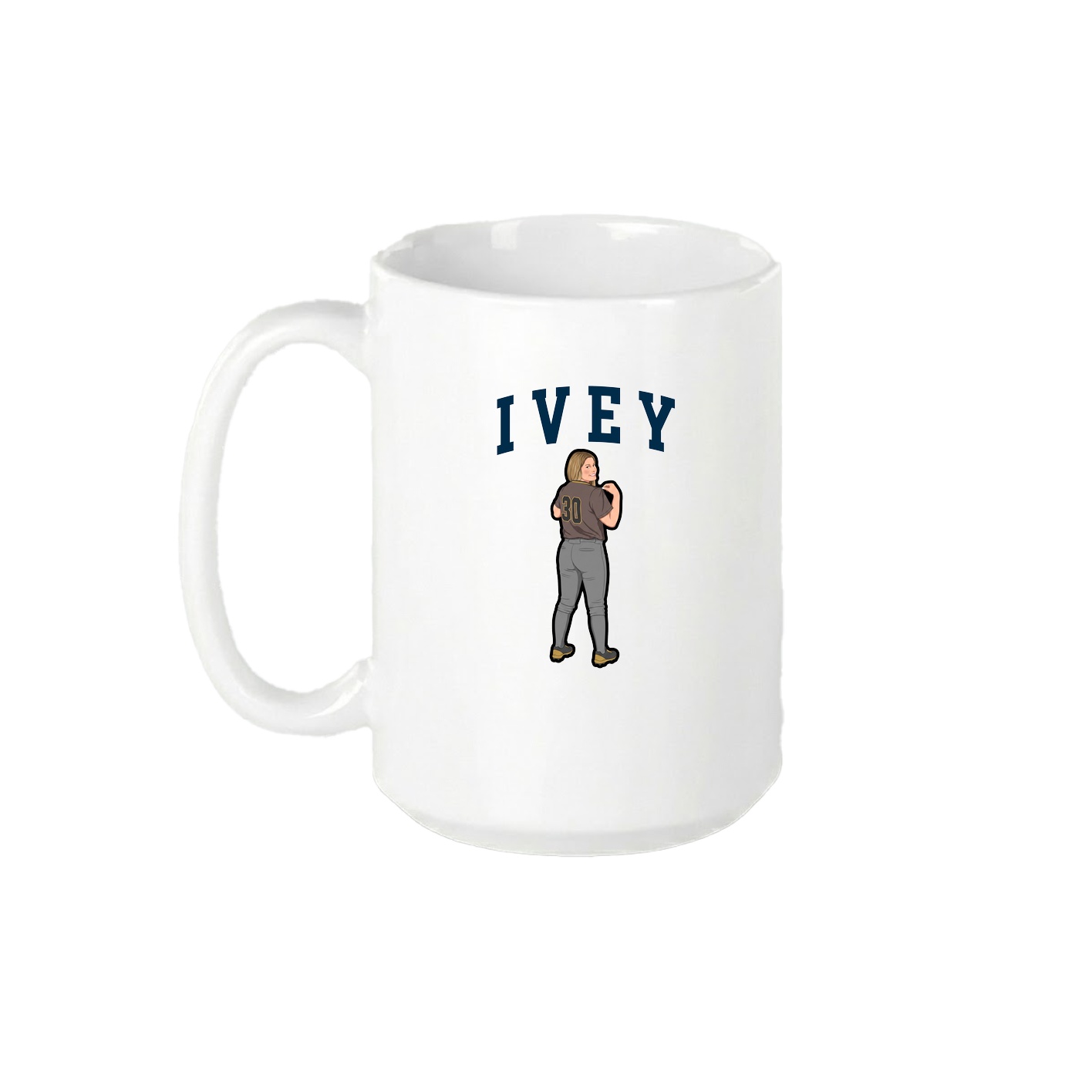 15oz Coffee Mug — Shirsey in White